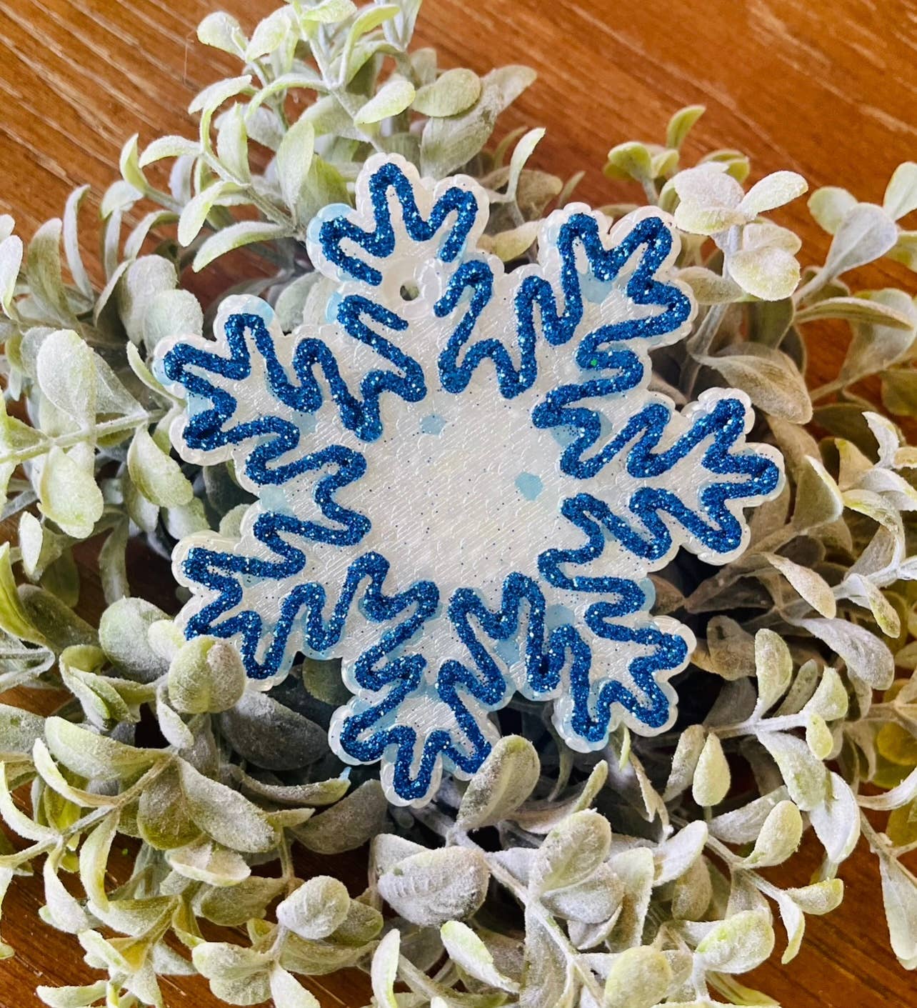 Snowflake Car Freshie