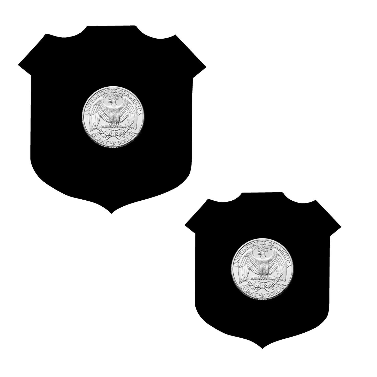 Gold Sturgis Badge Nipple Cover Pasties
