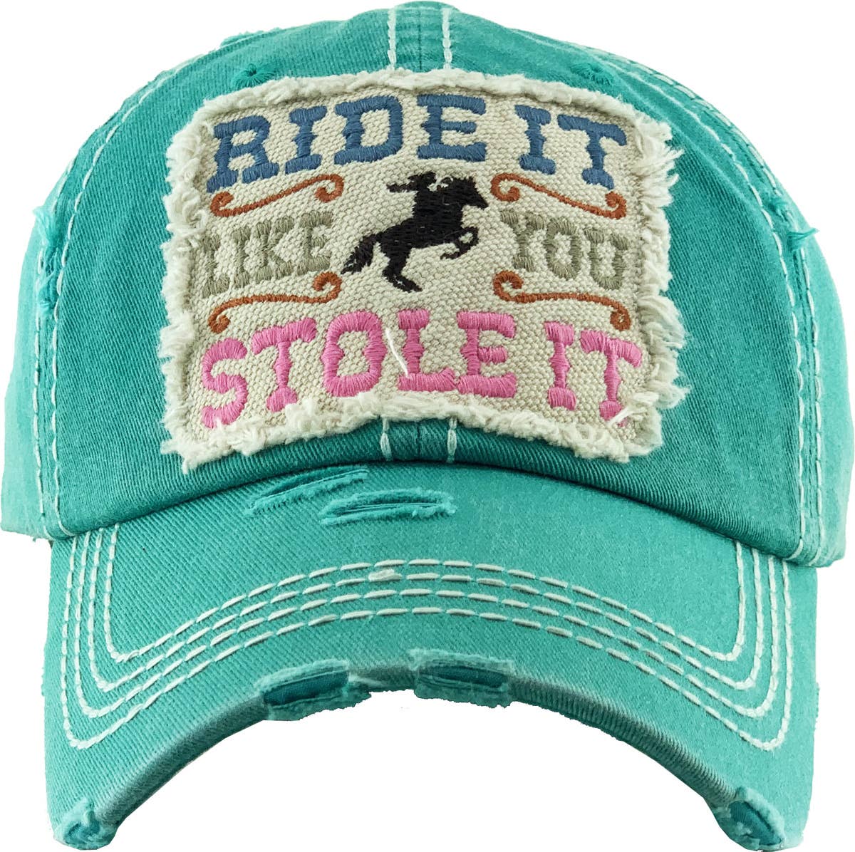 RIDE IT LIKE YOU STOLE IT WASHED VINTAGE BALLCAP
