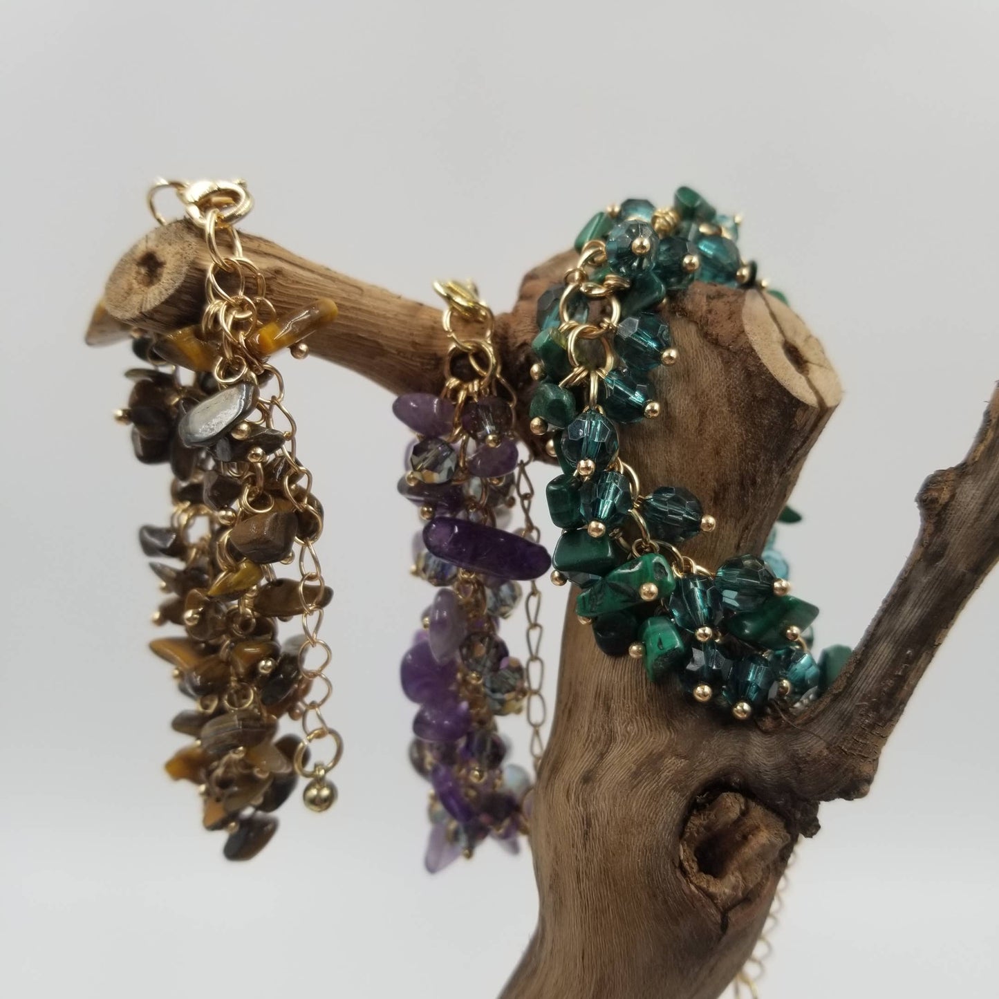 Chakra Stone Semi Precious Natural Stone Bracelet