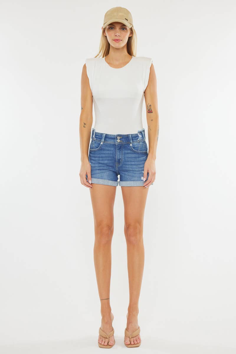 KAN CAN DENIUM JEAN SHORTS