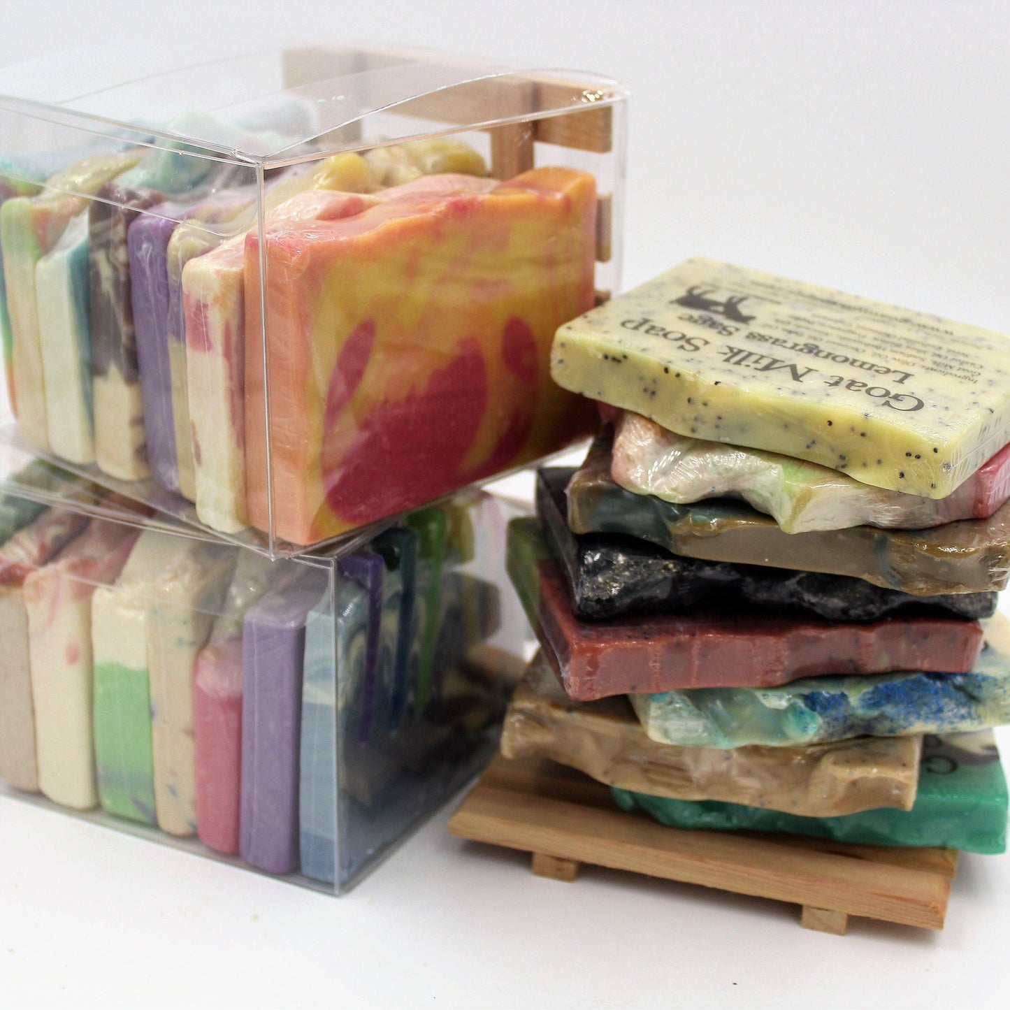 Goat Milk Soap Slices