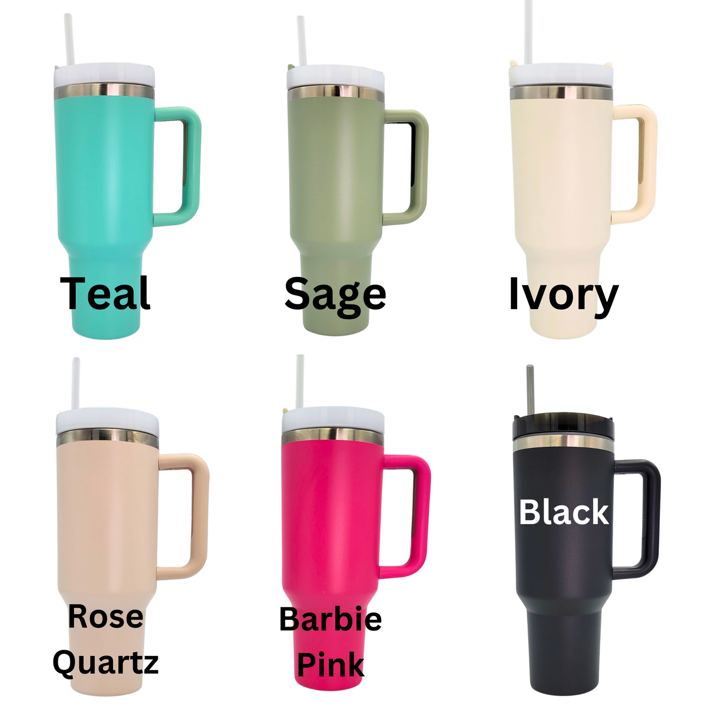40 Oz. Raising Kids Is A Walk Handled Cup With Straw