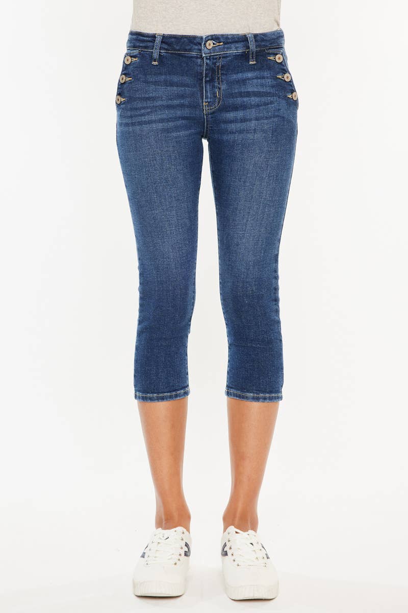 KAN CAN CROP CAPRI JEANS