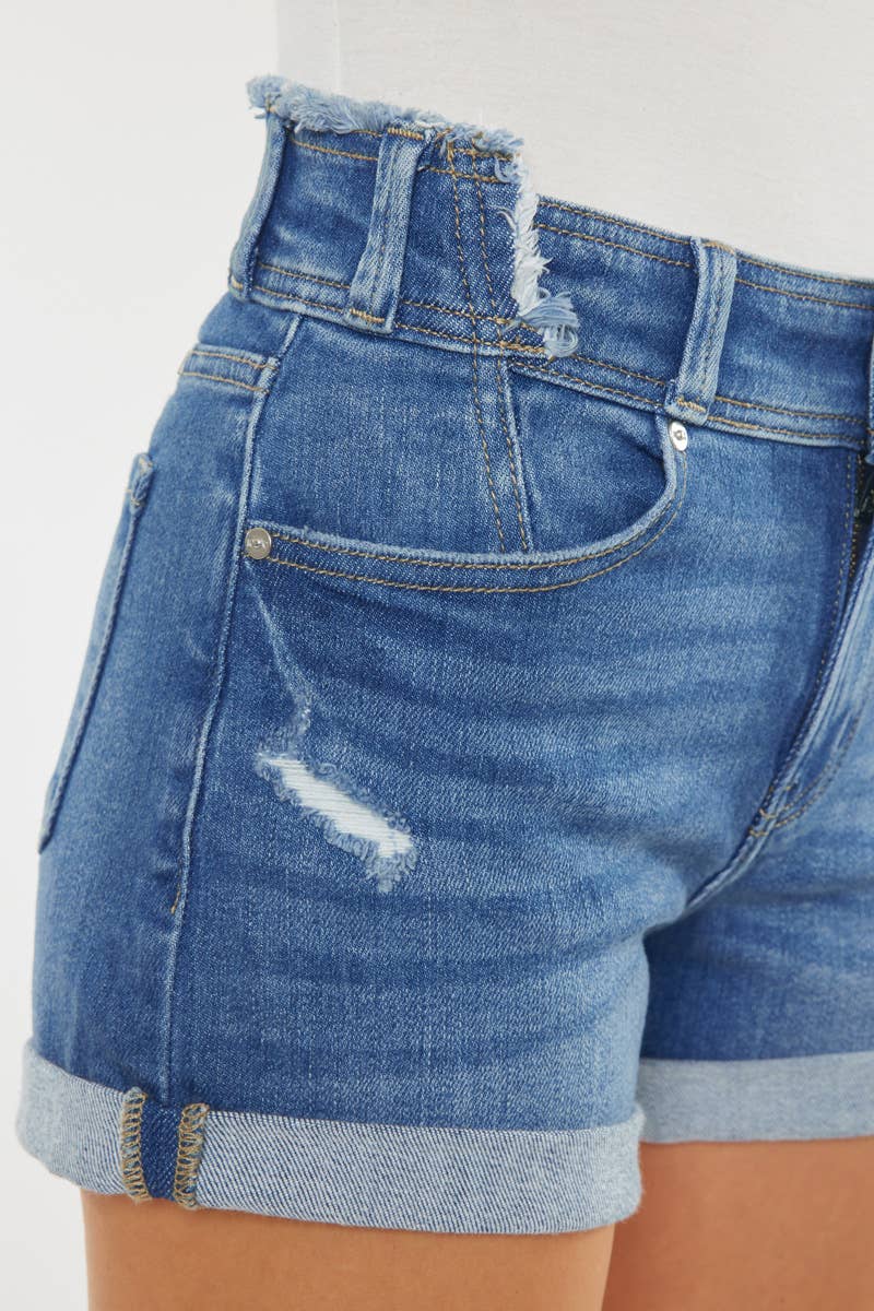 KAN CAN DENIUM JEAN SHORTS