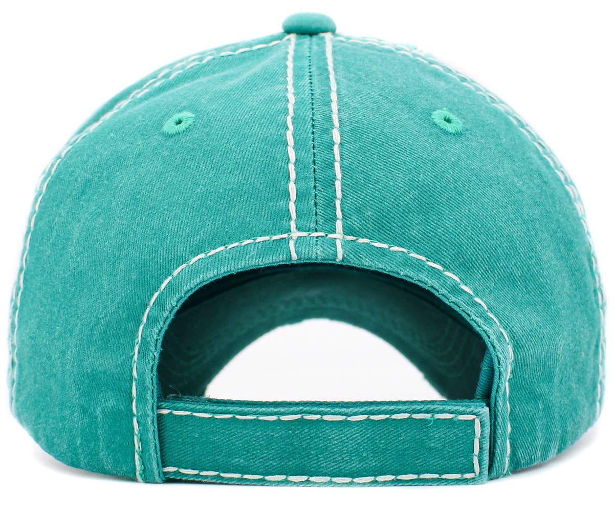 I'd Rather Be Riding Vintage Ballcap hat