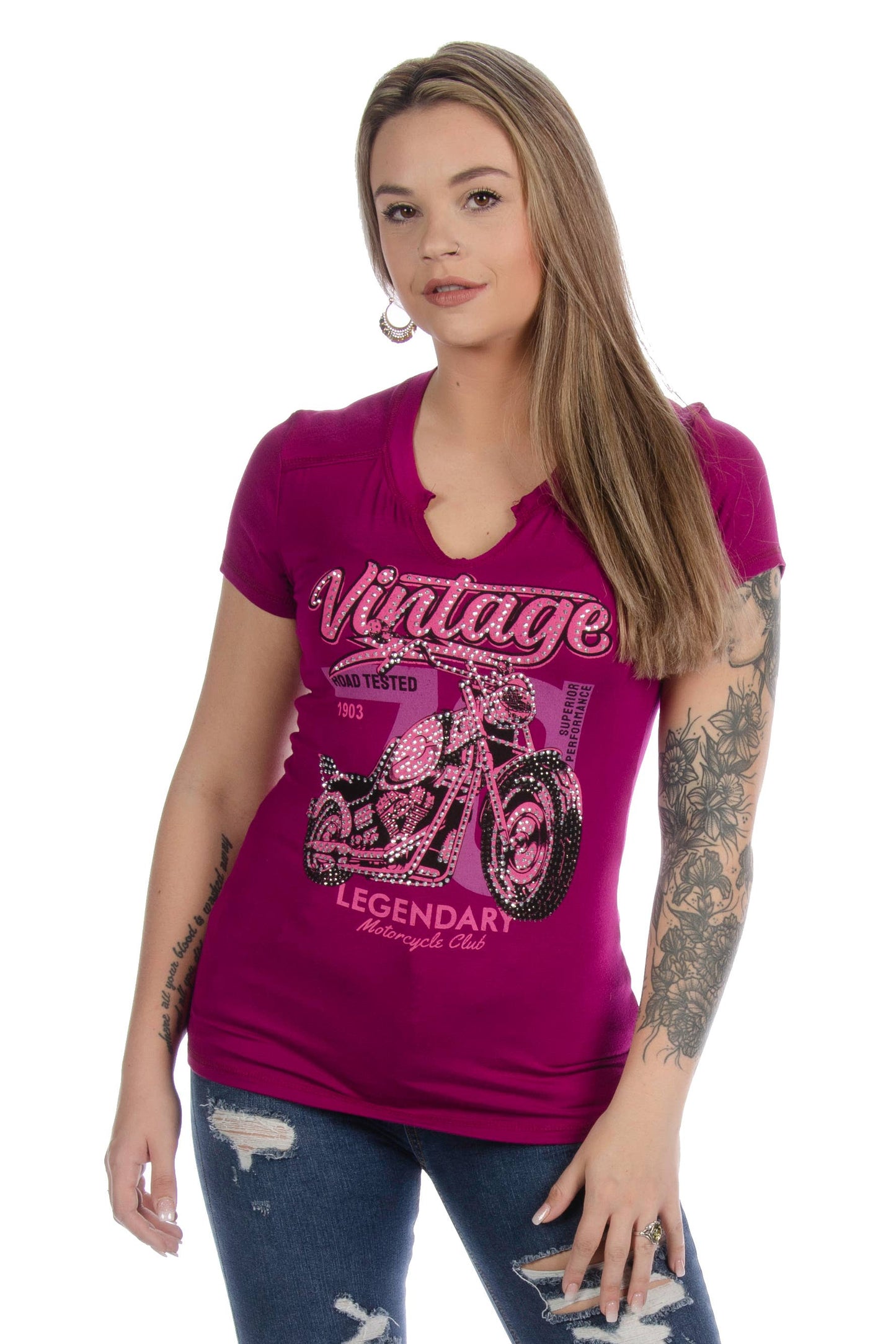 Liberty Wear Biker Spitfire T-shirt