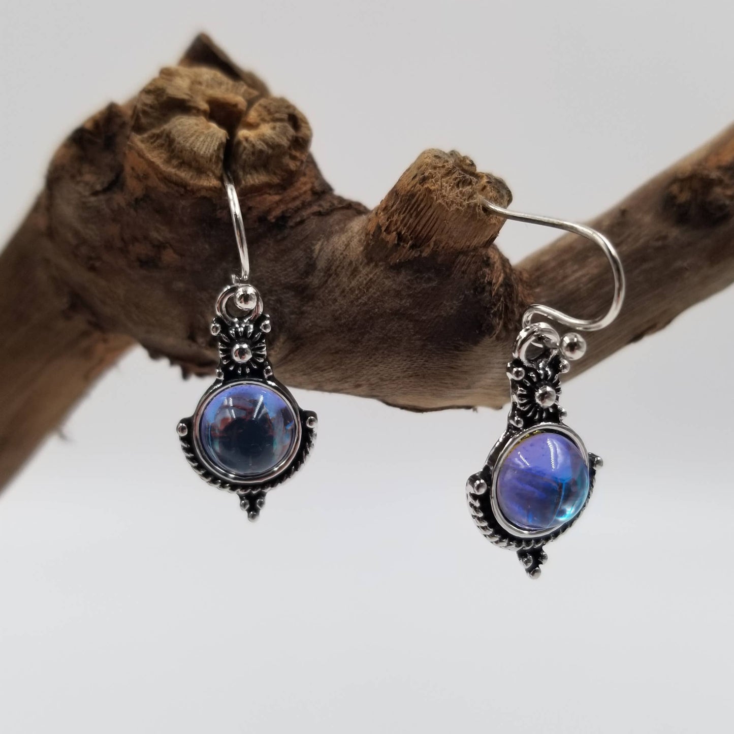 Moonstone Retro Earrings