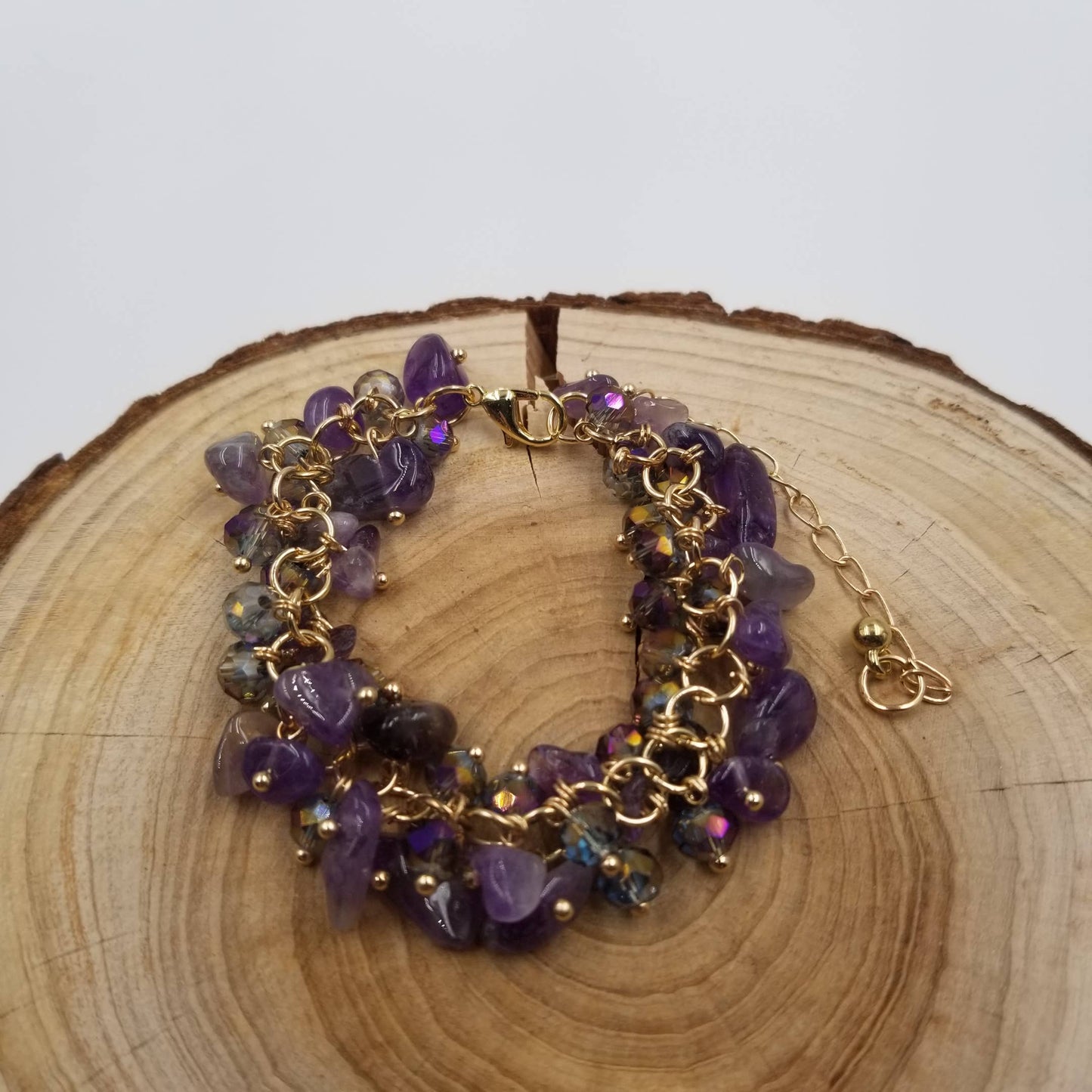Chakra Stone Semi Precious Natural Stone Bracelet