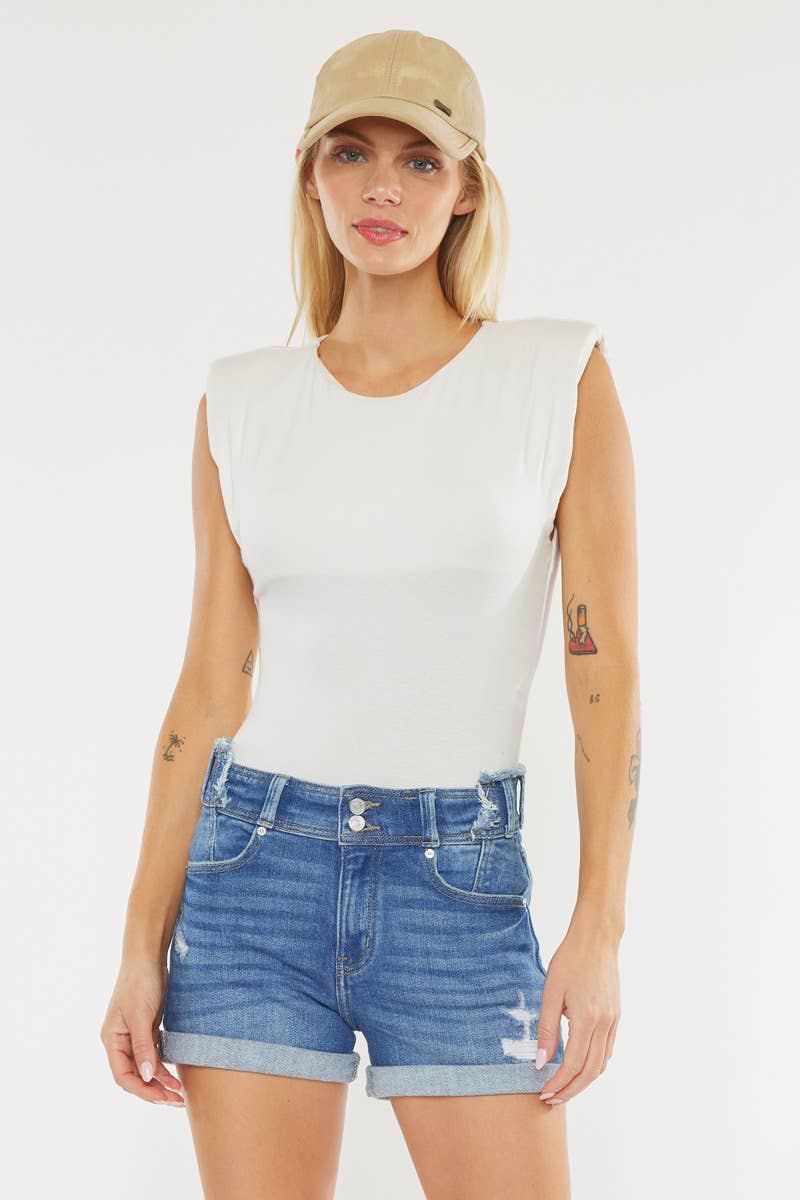 KAN CAN DENIUM JEAN SHORTS