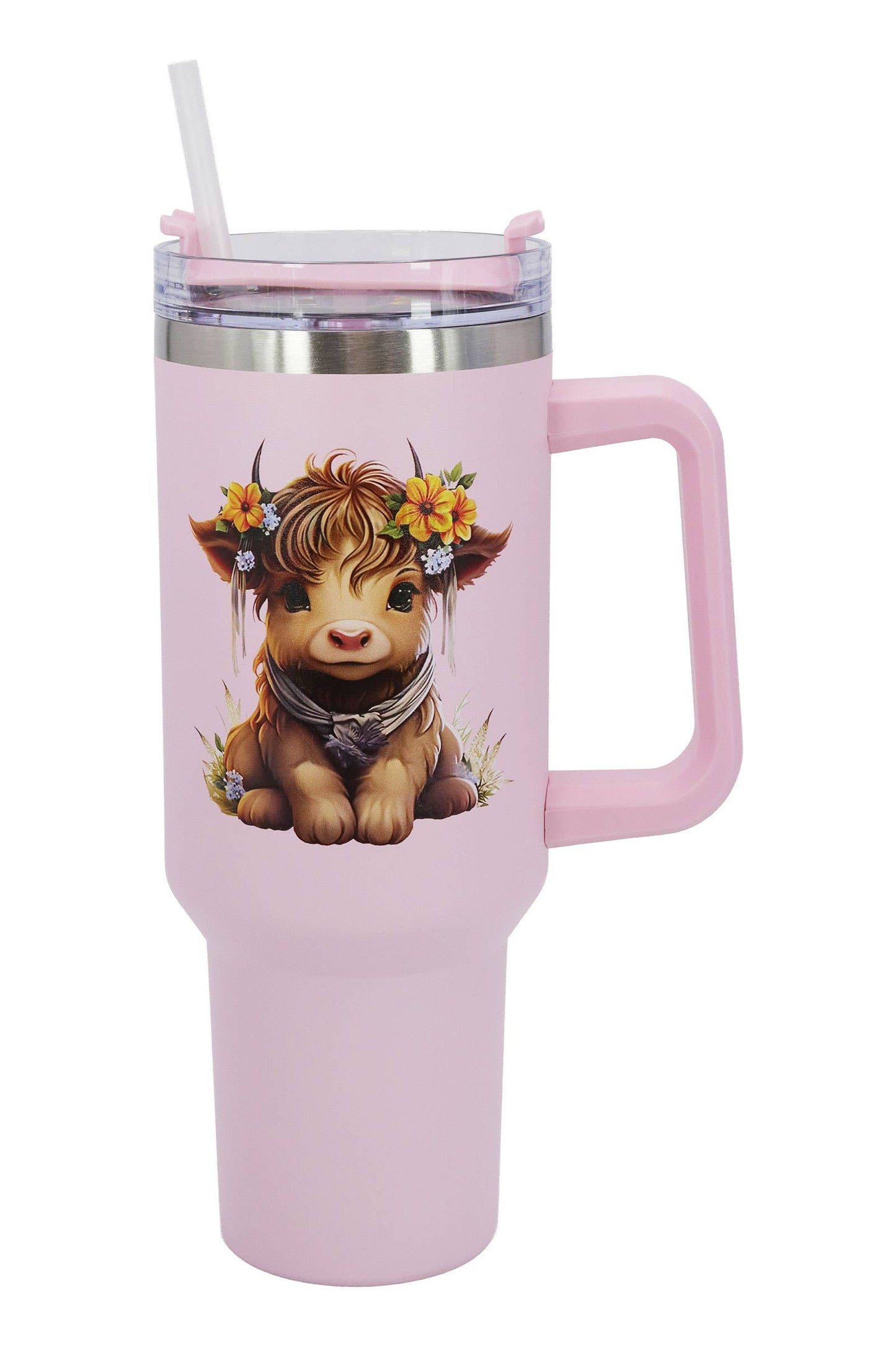 Highland Baby Cow Stainless Steel Tumbler