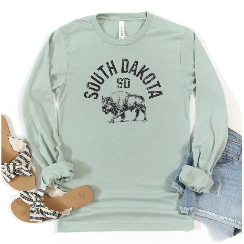 SOUTH DAKOTA Jersey Long Sleeve Tee