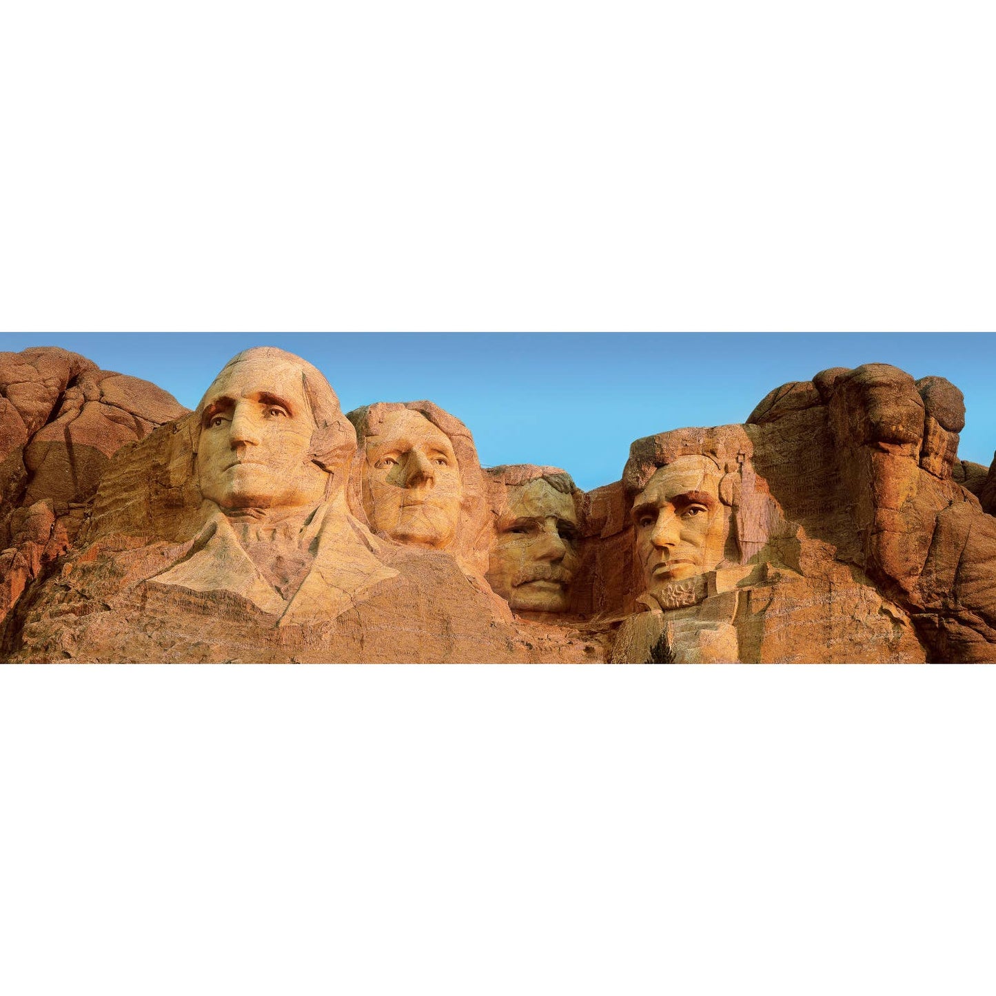 Mount Rushmore 1000 Piece Panoramic Puzzle
