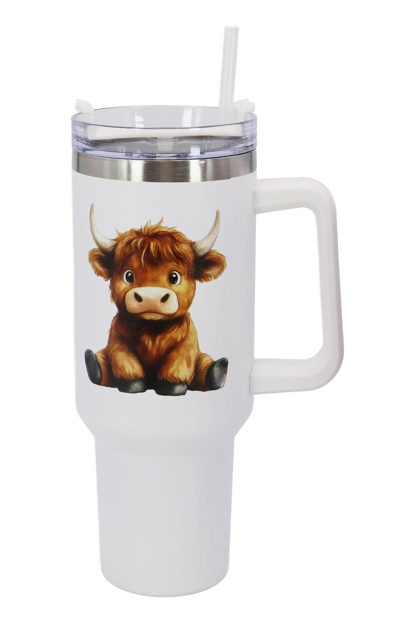 Highland Baby Cow Stainless Steel Tumbler