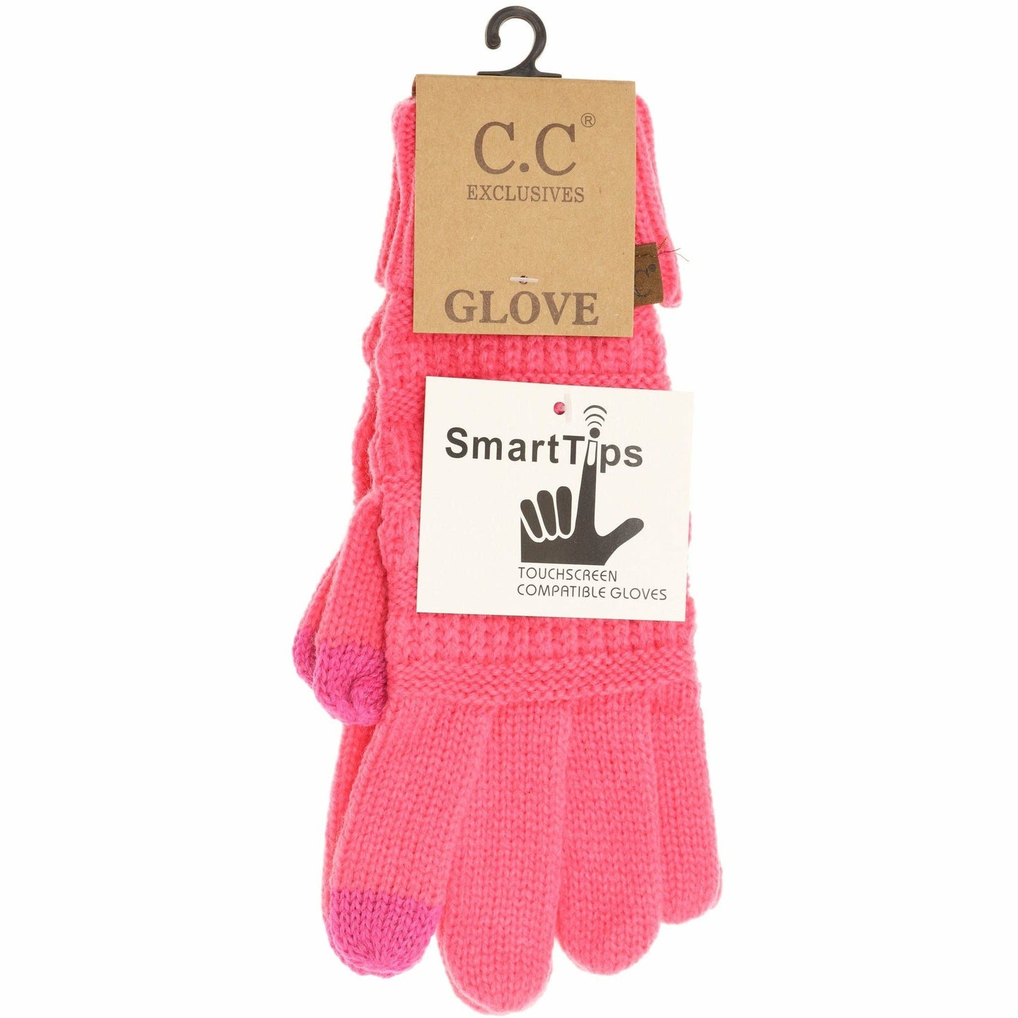 Solid Cable Knit CC Gloves G20