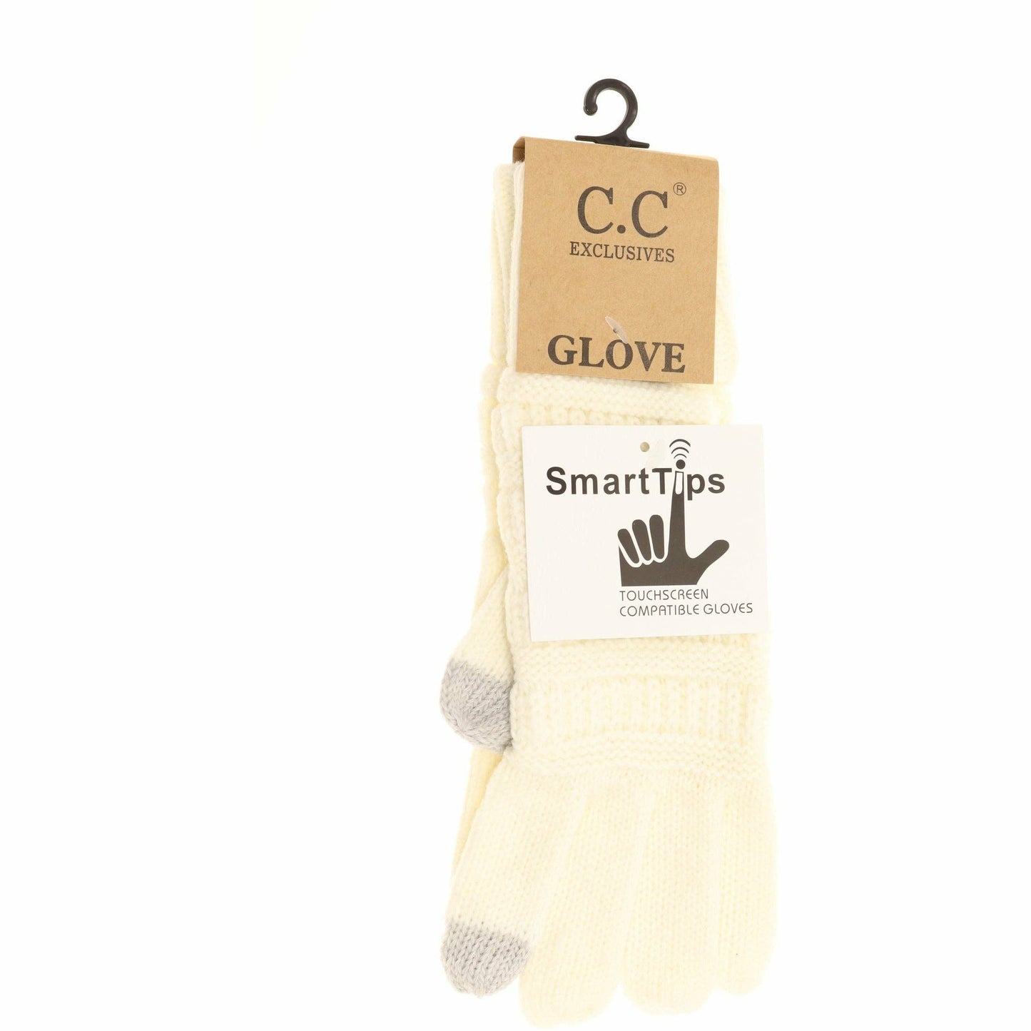 Solid Cable Knit CC Gloves G20