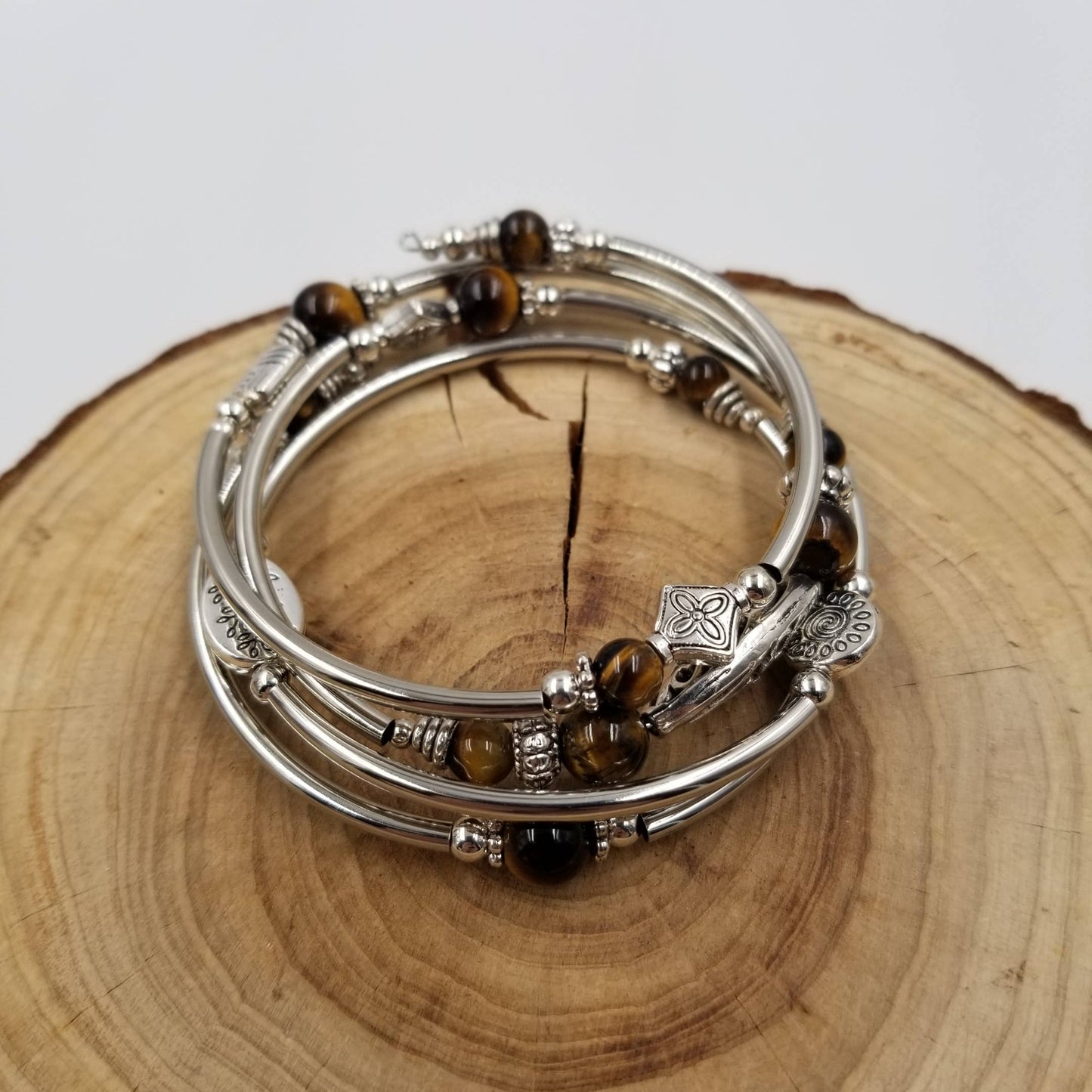 Handmade Multi-layer Chakra Natural Stone Beads Bracelet