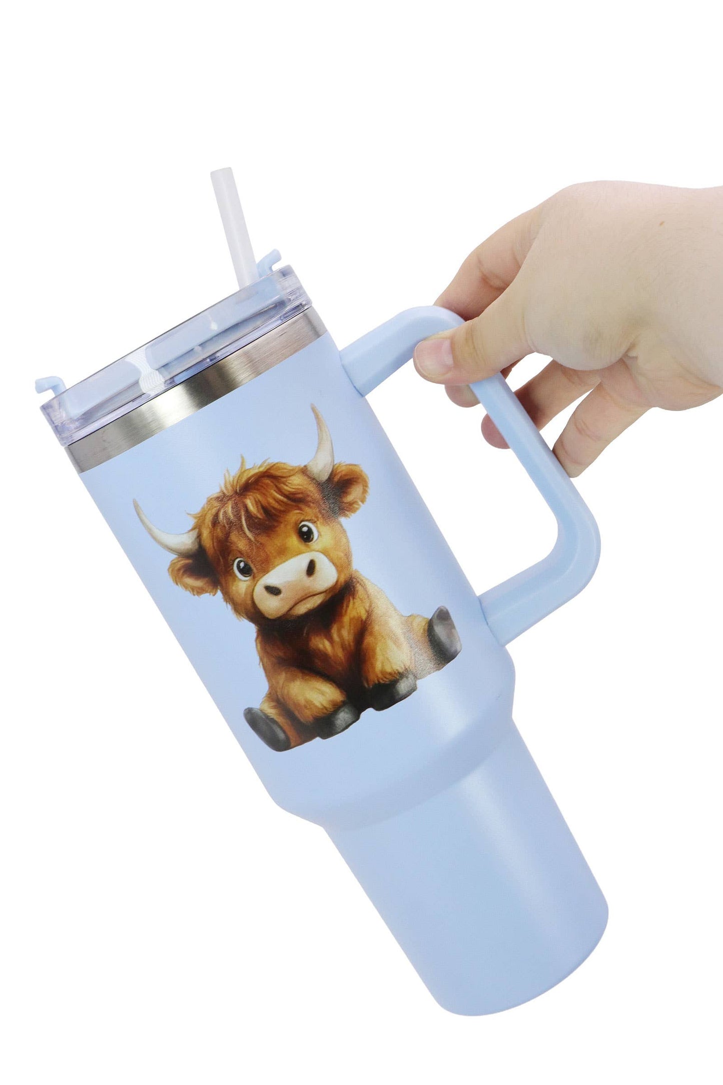 Highland Baby Cow Stainless Steel Tumbler