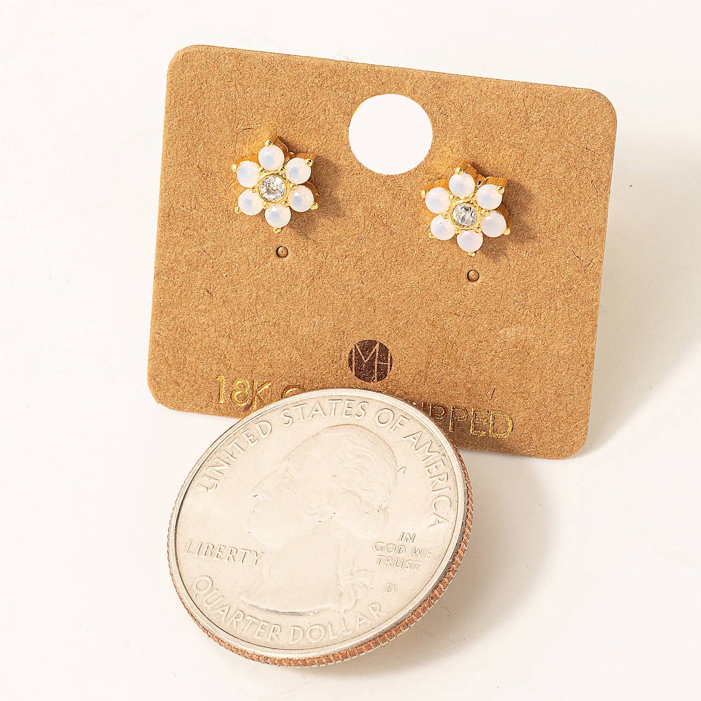 Dainty Flower Stud Earrings