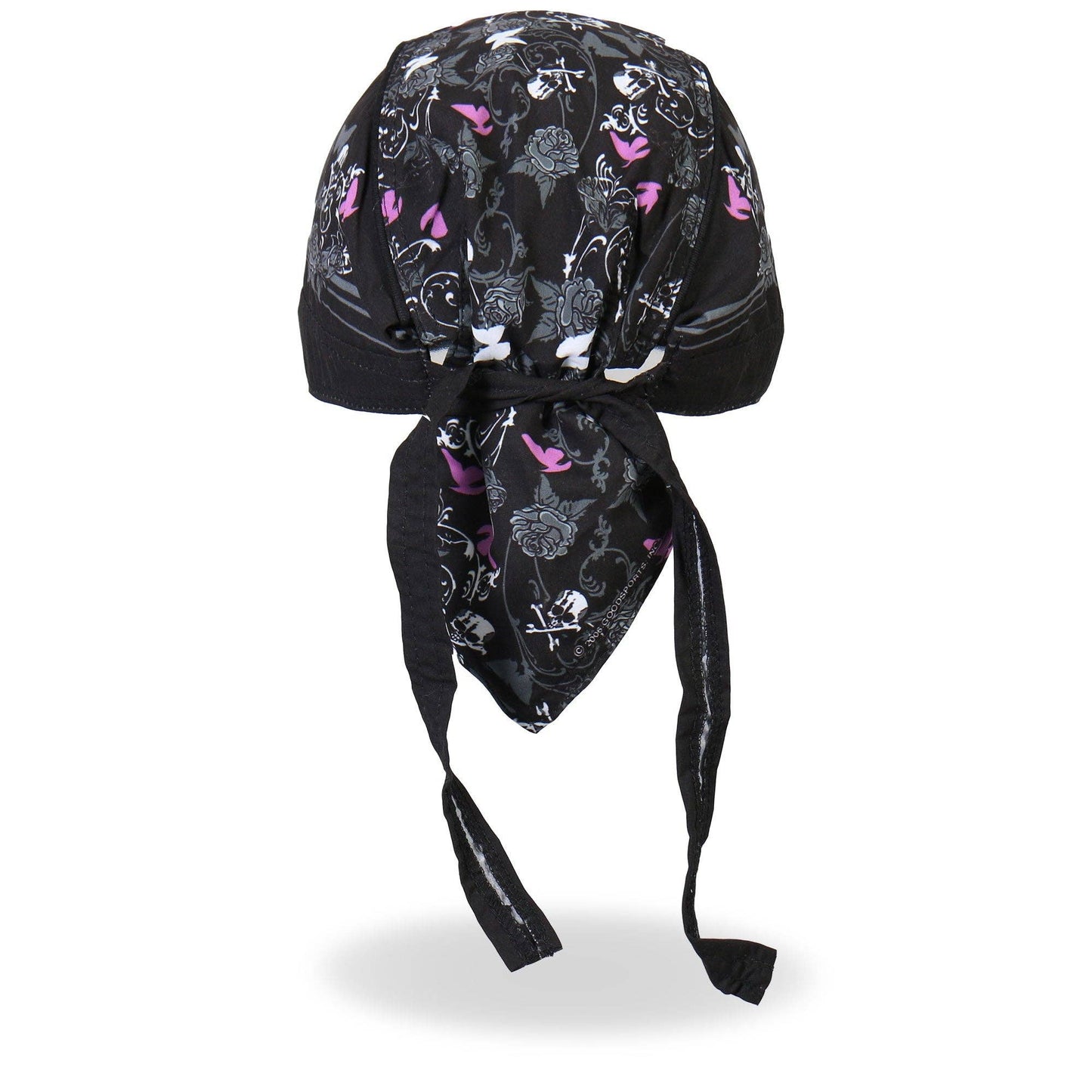 Hot Leathers Lady Rider Lightweight Headwrap Do-rag Durag Bandana