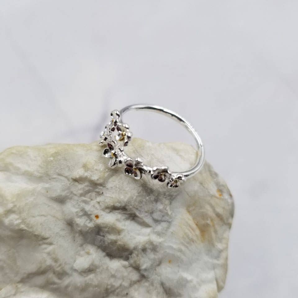 Blossom Flower Adjustable Ring