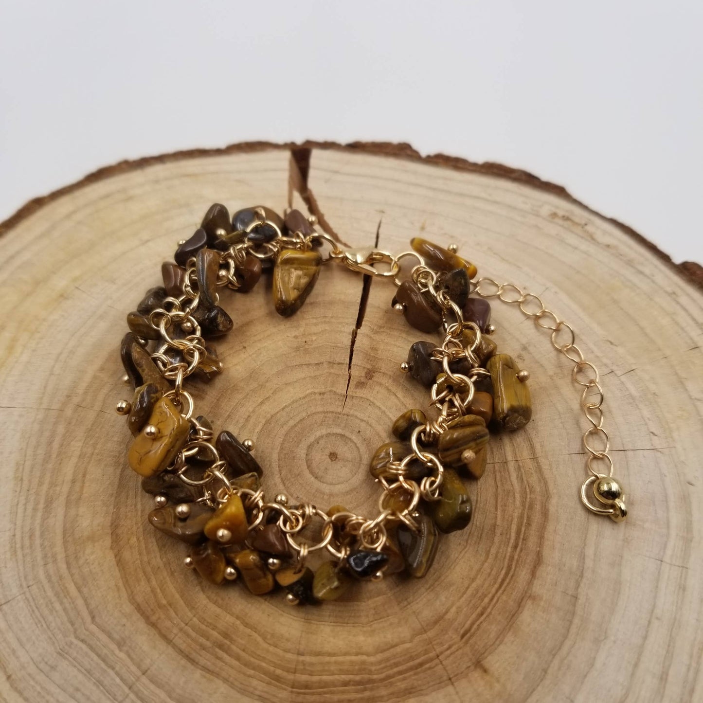 Chakra Stone Semi Precious Natural Stone Bracelet