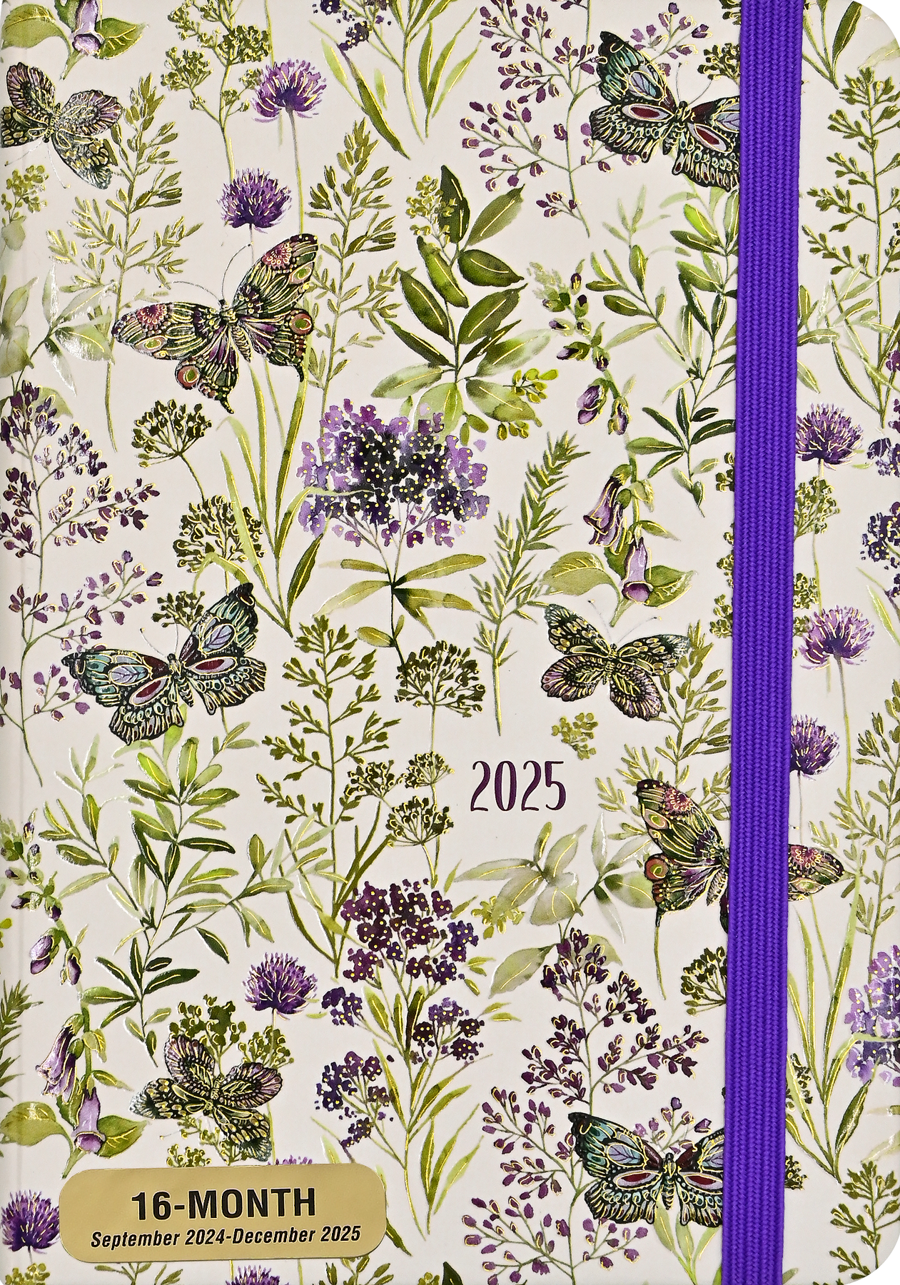 2025 Amethyst Butterflies Weekly Planner