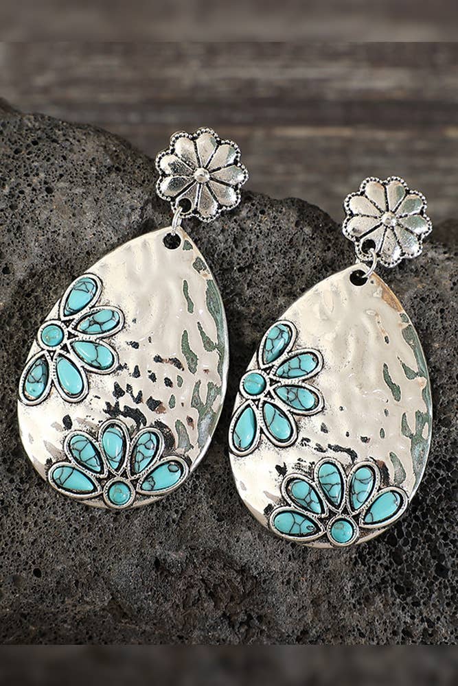 Turquoise Water Drop Earrings