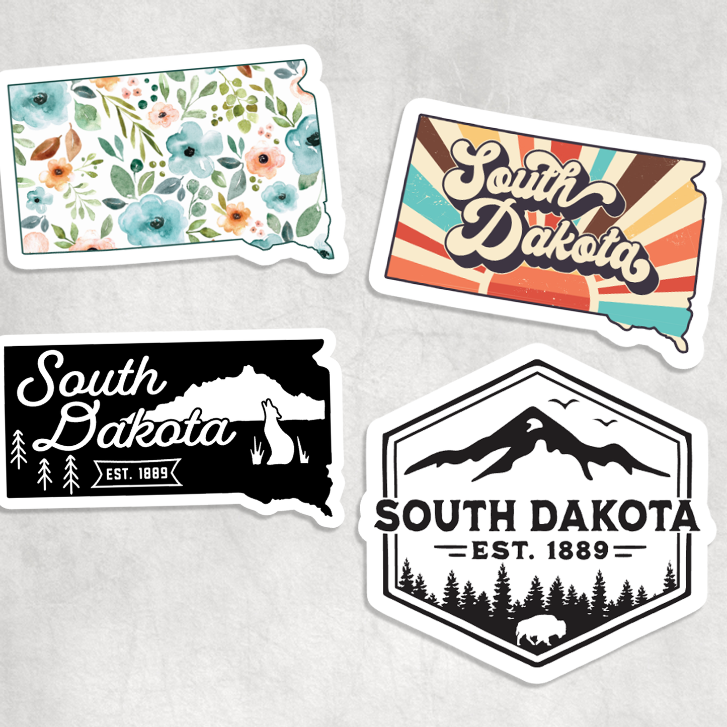 South Dakota Stickers