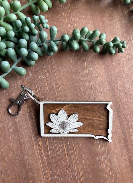 South Dakota Keychain