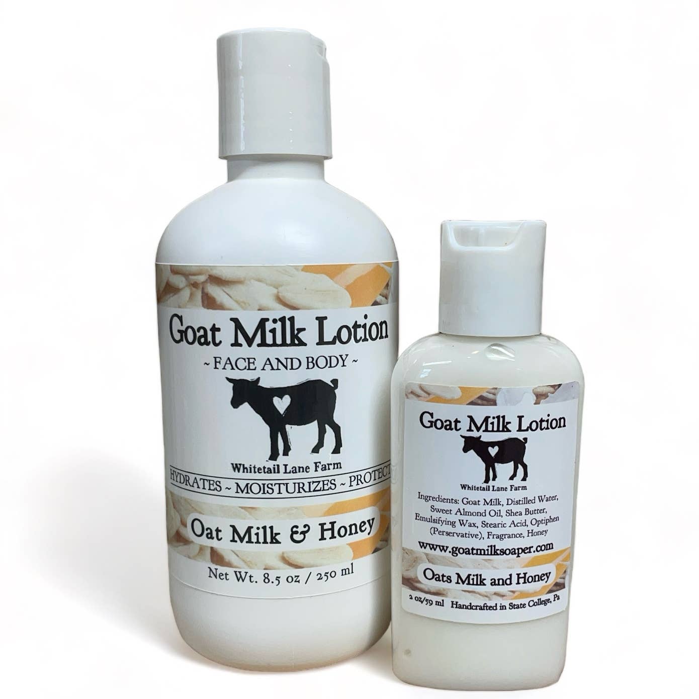 Goat Milk Lotion - Oats Milk and Honey