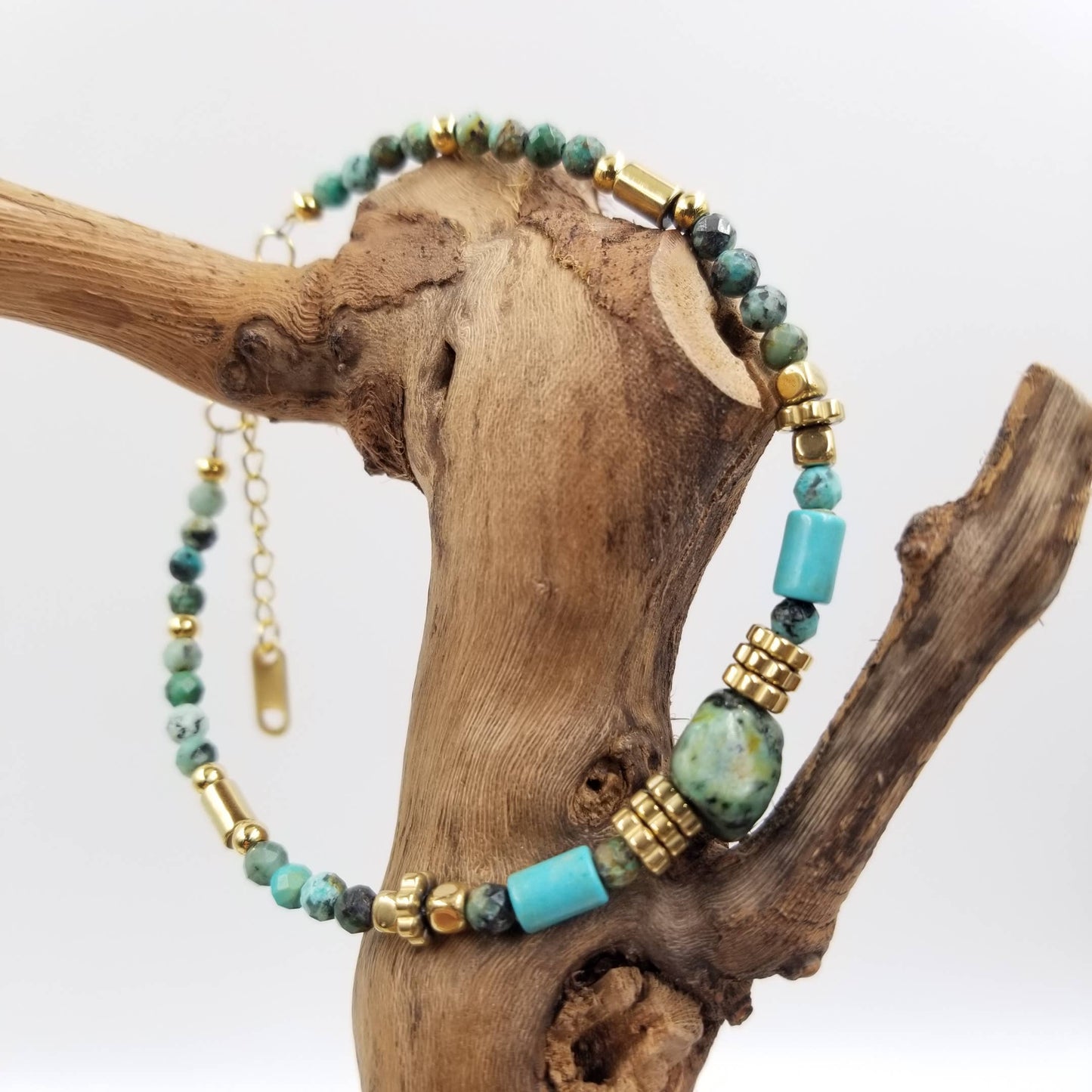 Exquisite African Turquoise Bracelet