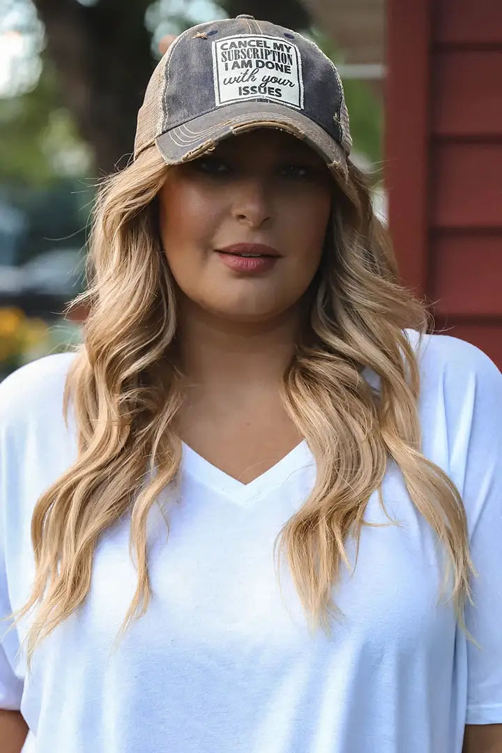 Cancel My Subscription I'm Done.....Trucker Hat Baseball Cap