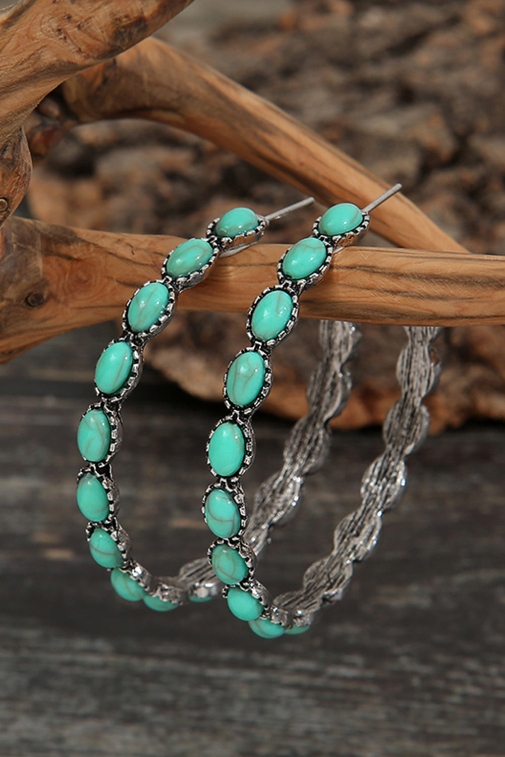 Hoop earrings Pink, Red, Black or Turquoise