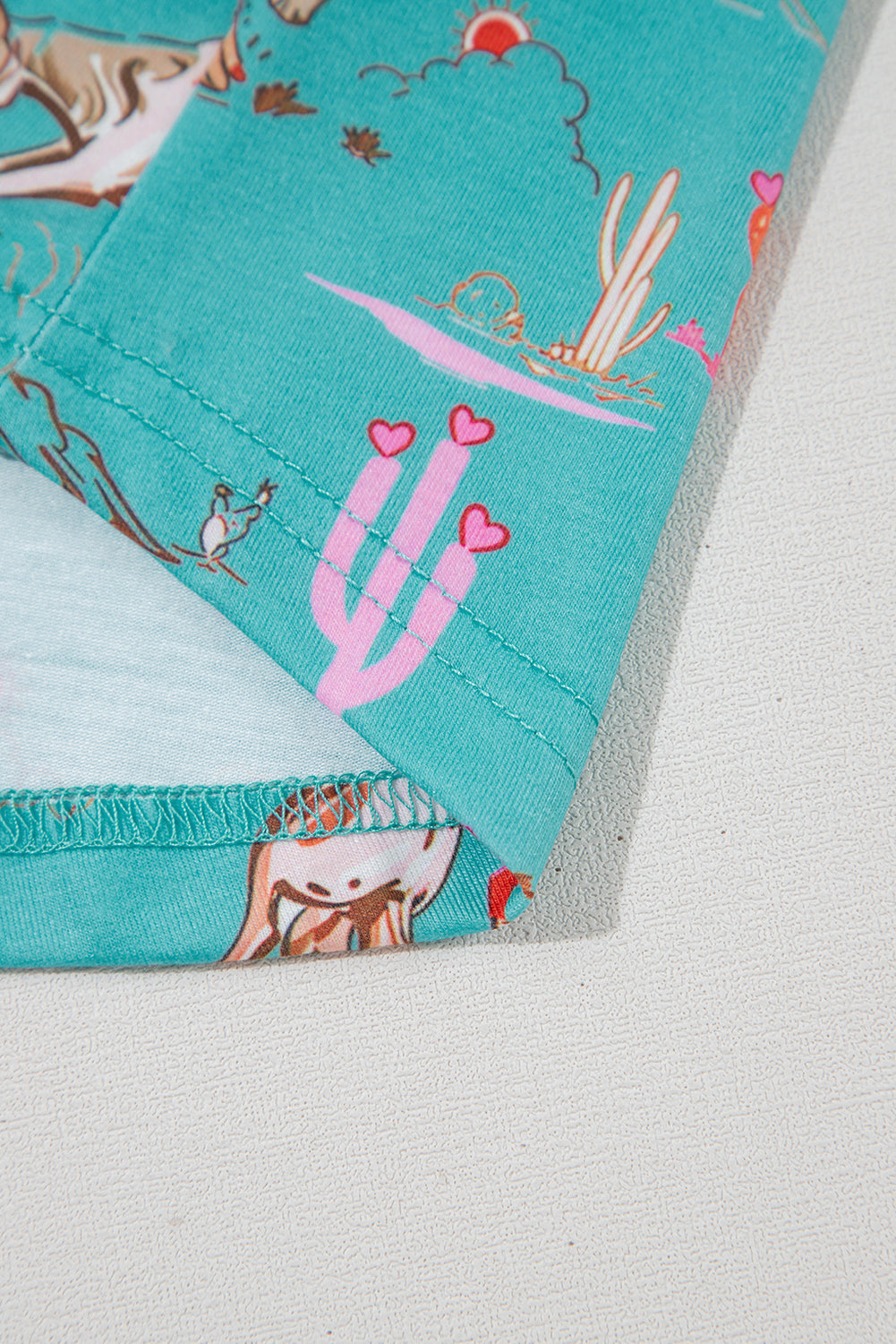 western pajama PJ set