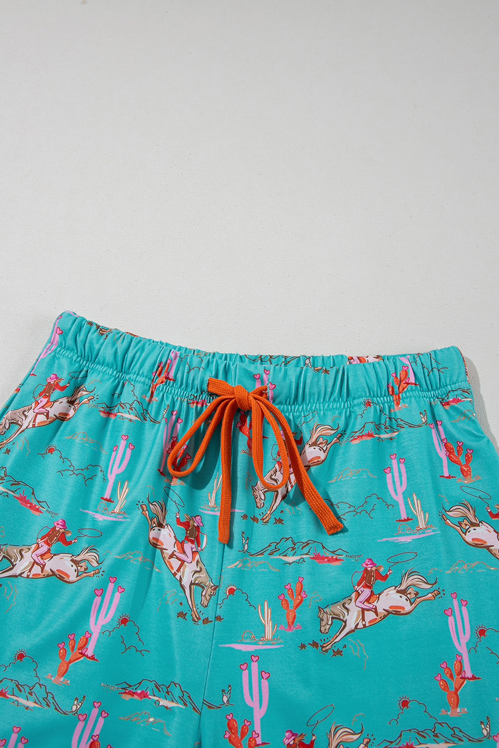 western pajama PJ set