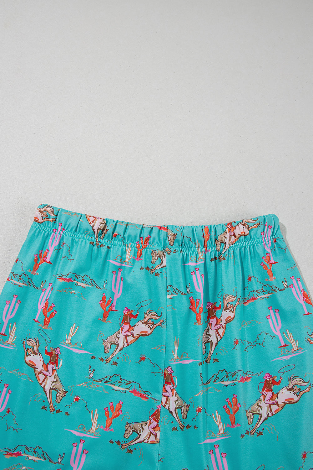 western pajama PJ set