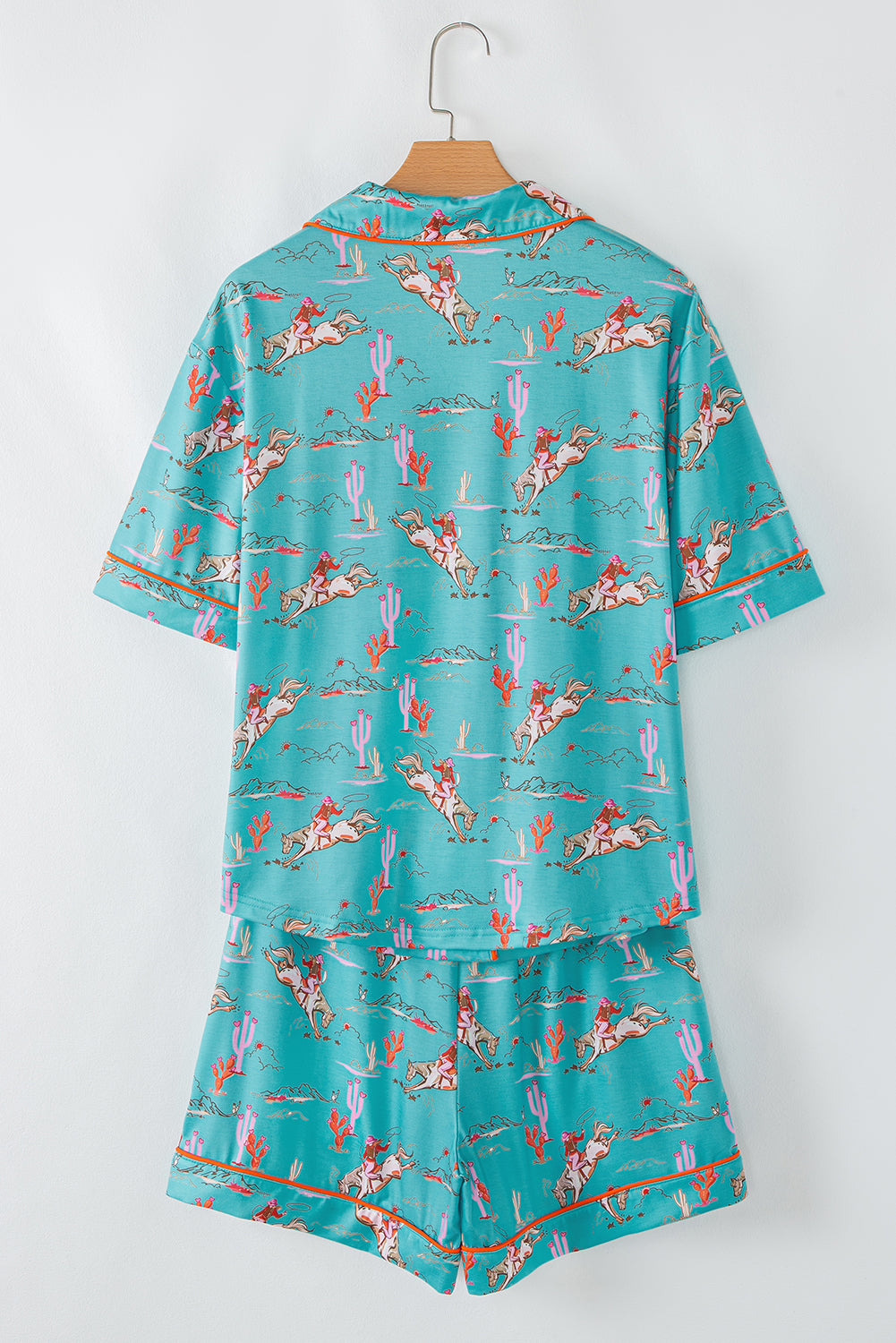 western pajama PJ set
