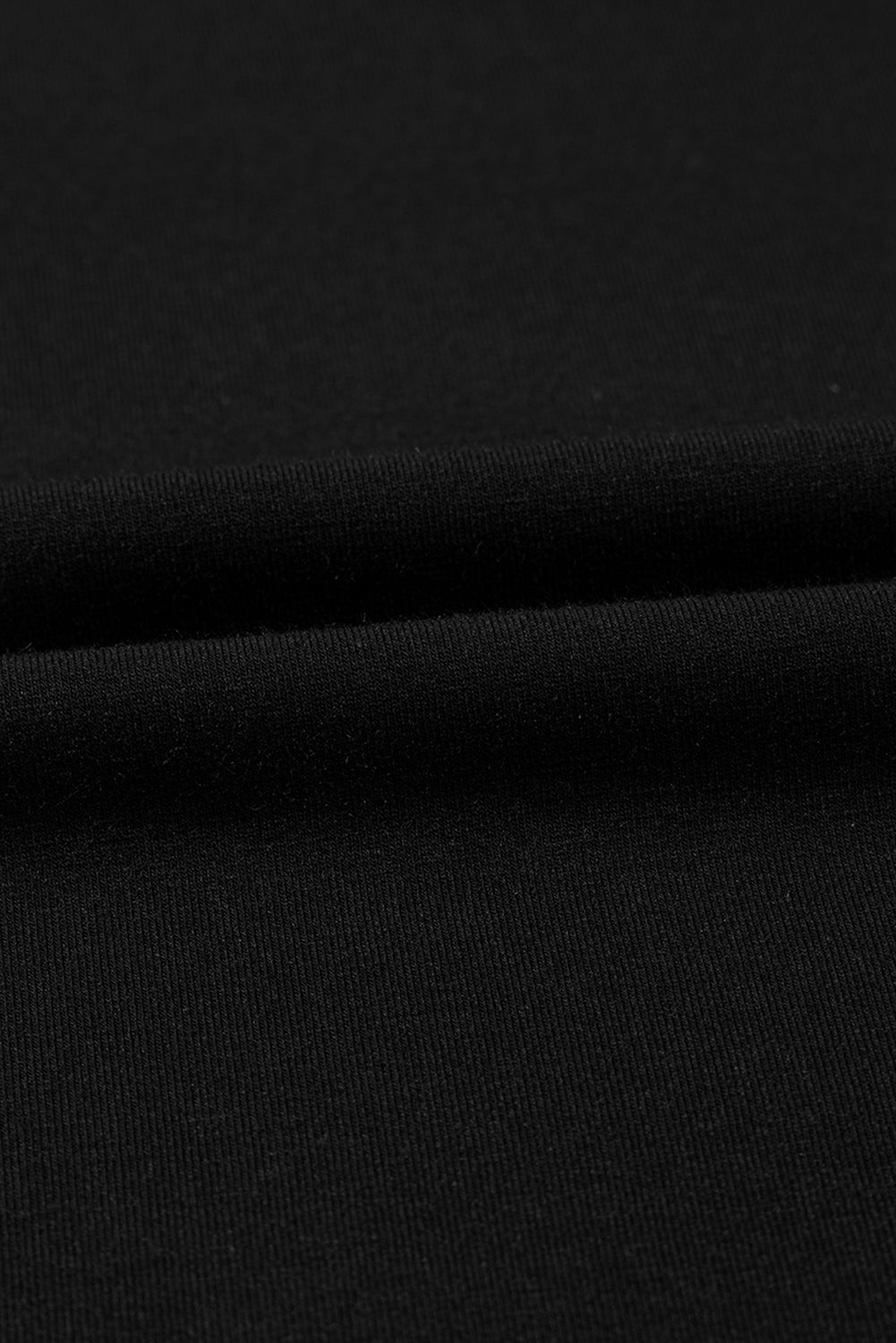 Black Crisscross V Neck Butterfly Sleeve T Shirt