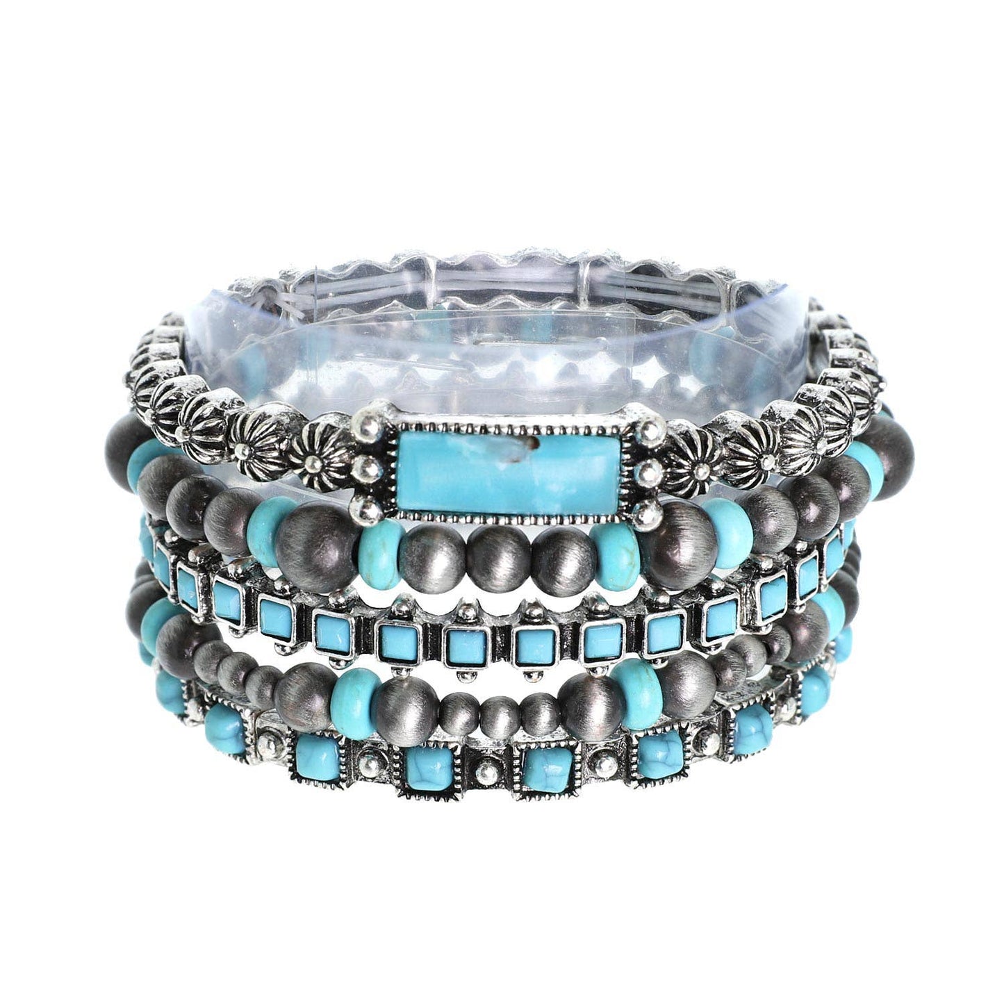 Sophia Collection Piece Western Style Beaded Bracelet