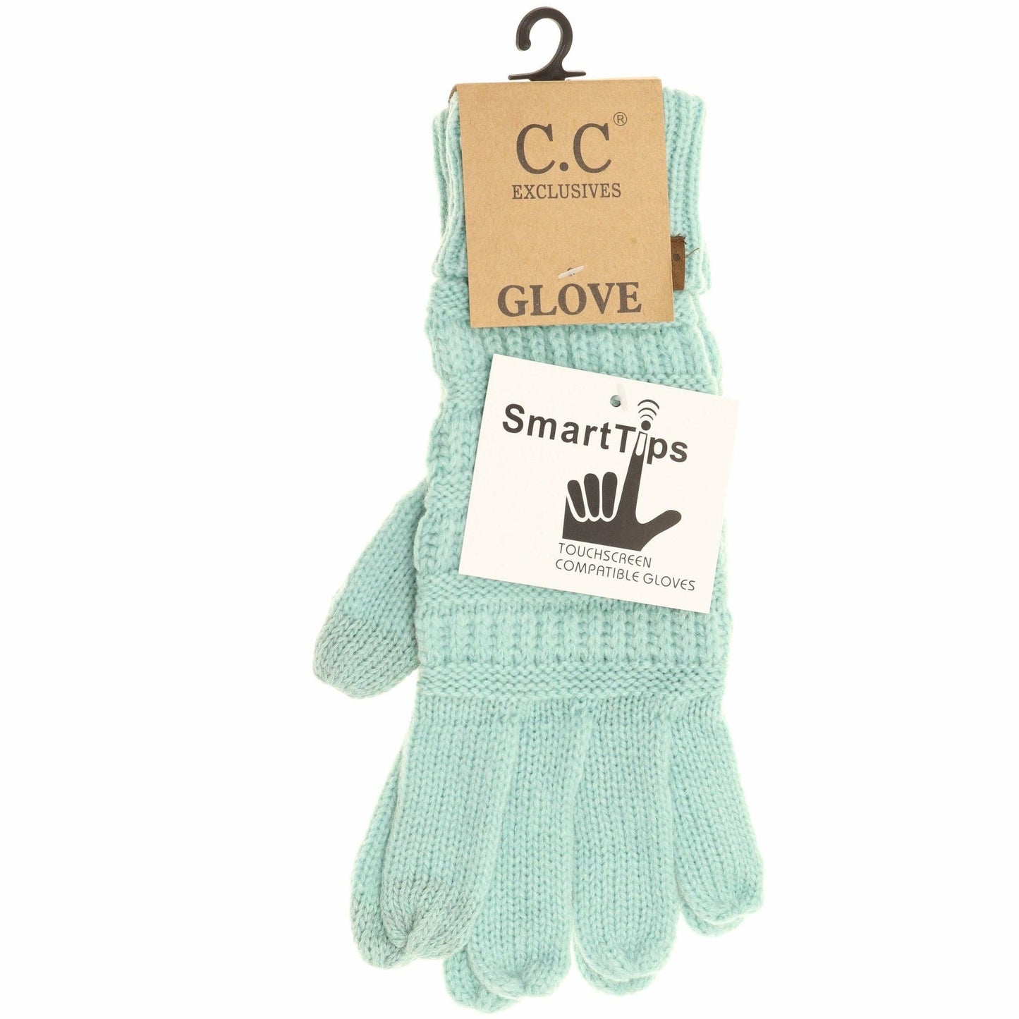 Solid Cable Knit CC Gloves G20