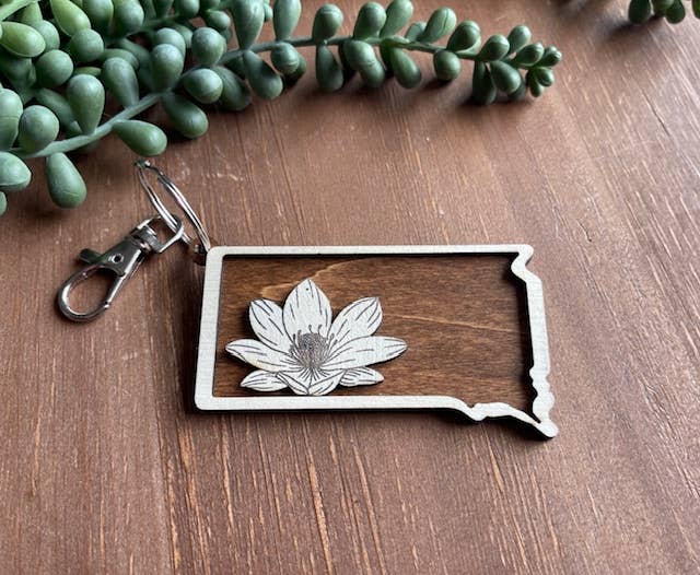 South Dakota Keychain