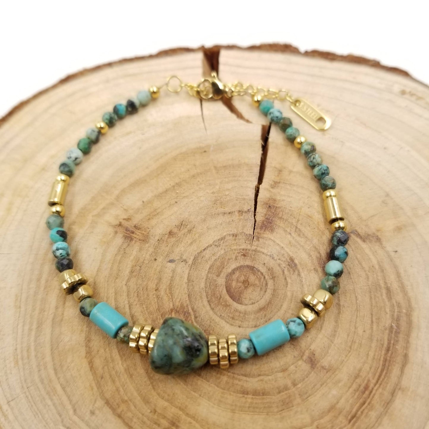 Exquisite African Turquoise Bracelet