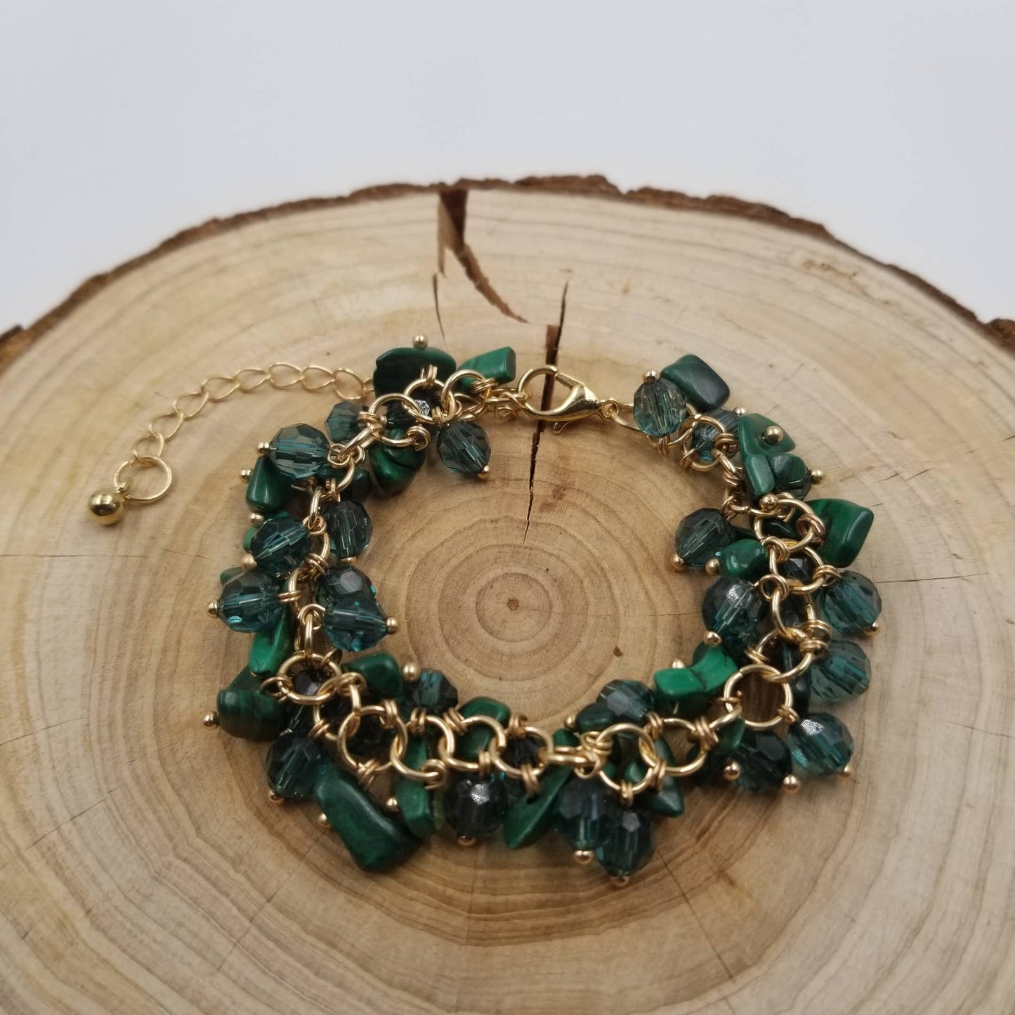 Chakra Stone Semi Precious Natural Stone Bracelet