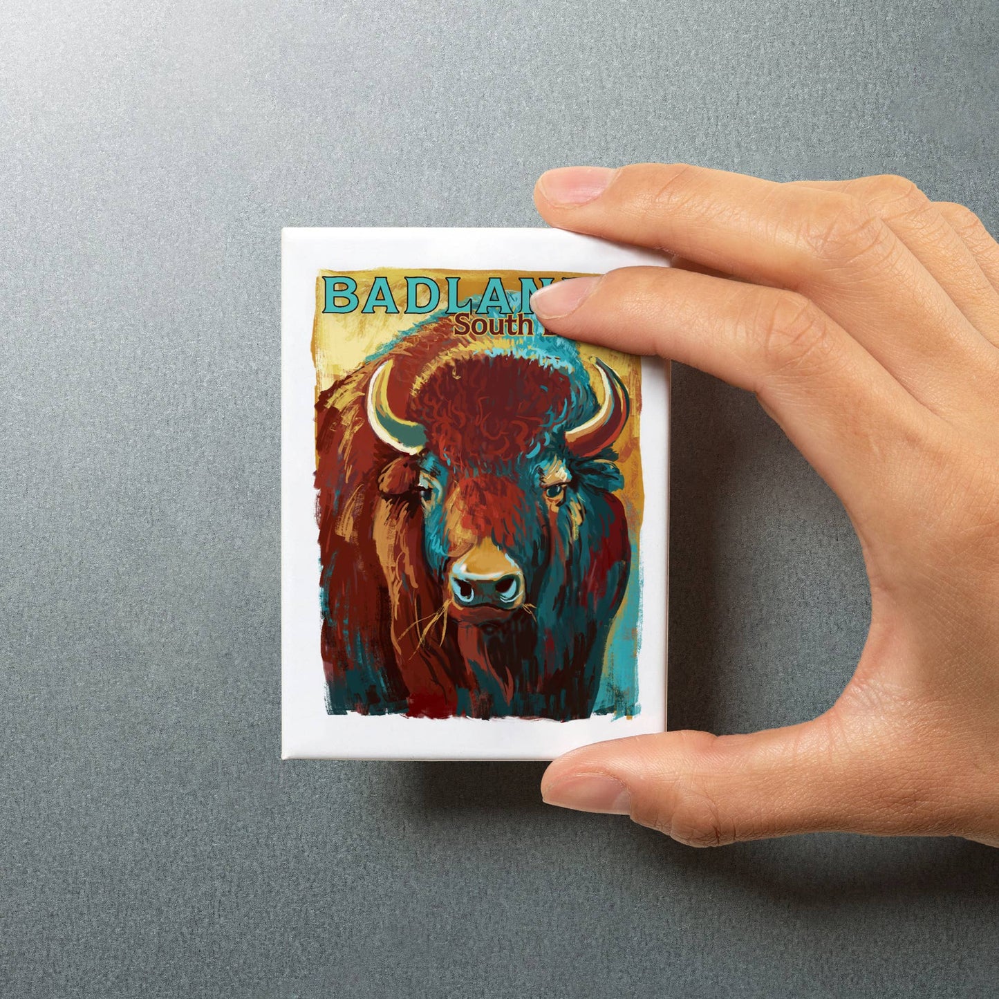 MAGNET Badlands, South Dakota, Bison, Vivid