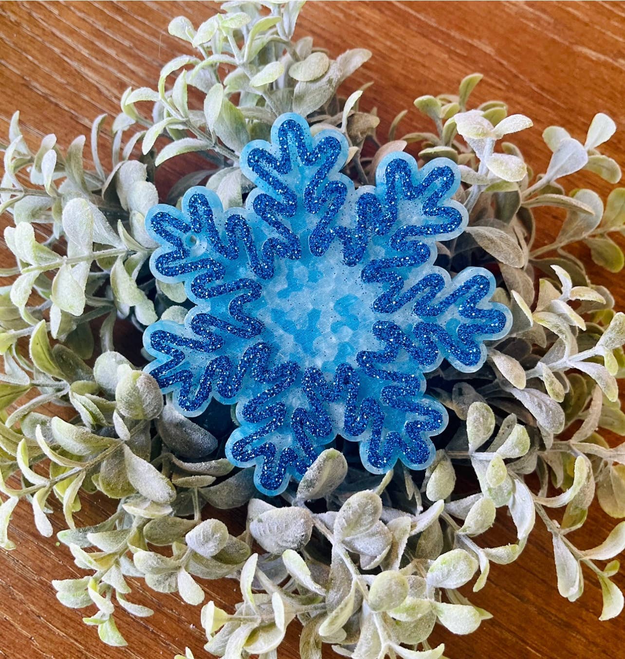 Snowflake Car Freshie