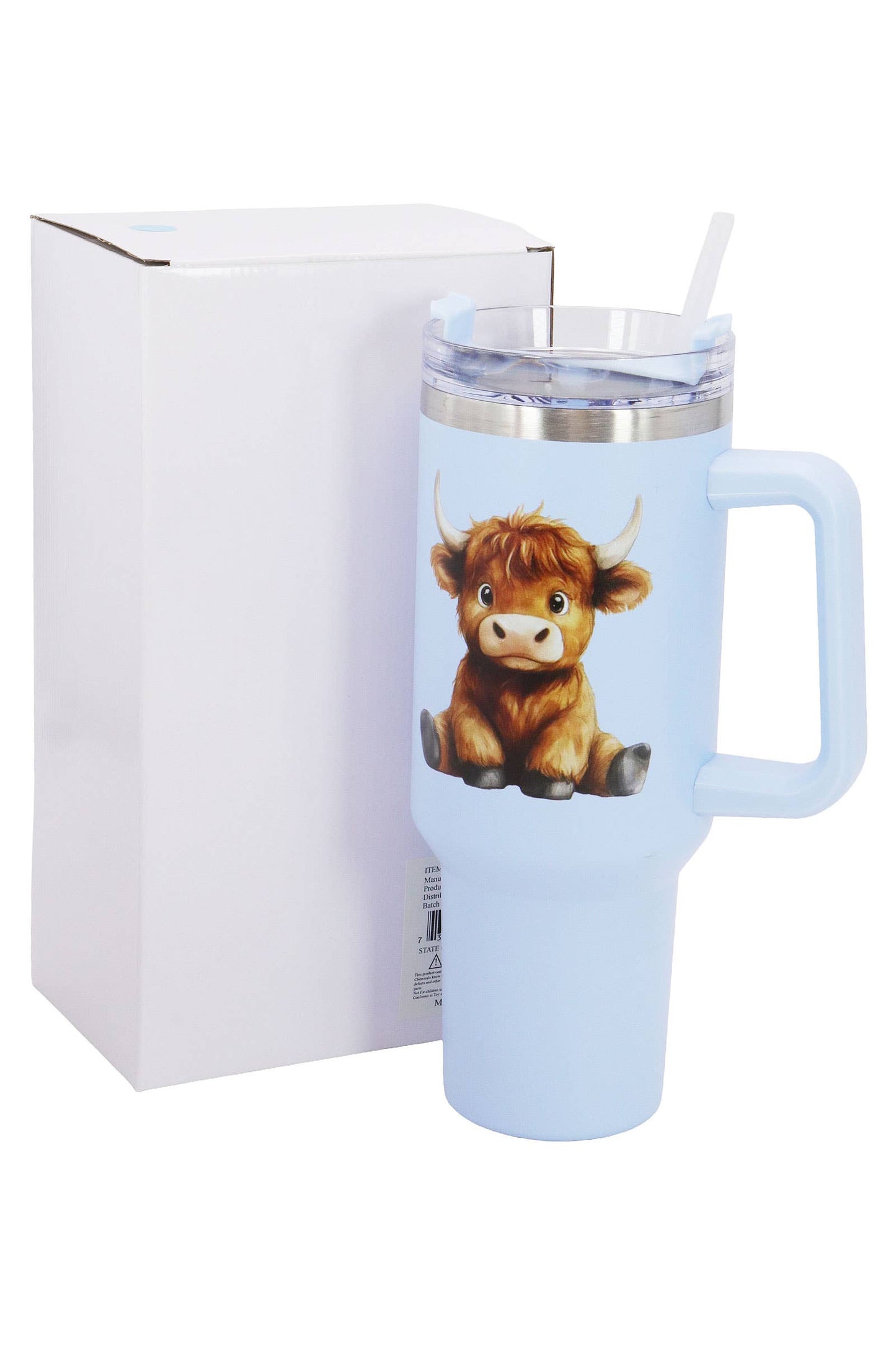 Highland Baby Cow Stainless Steel Tumbler