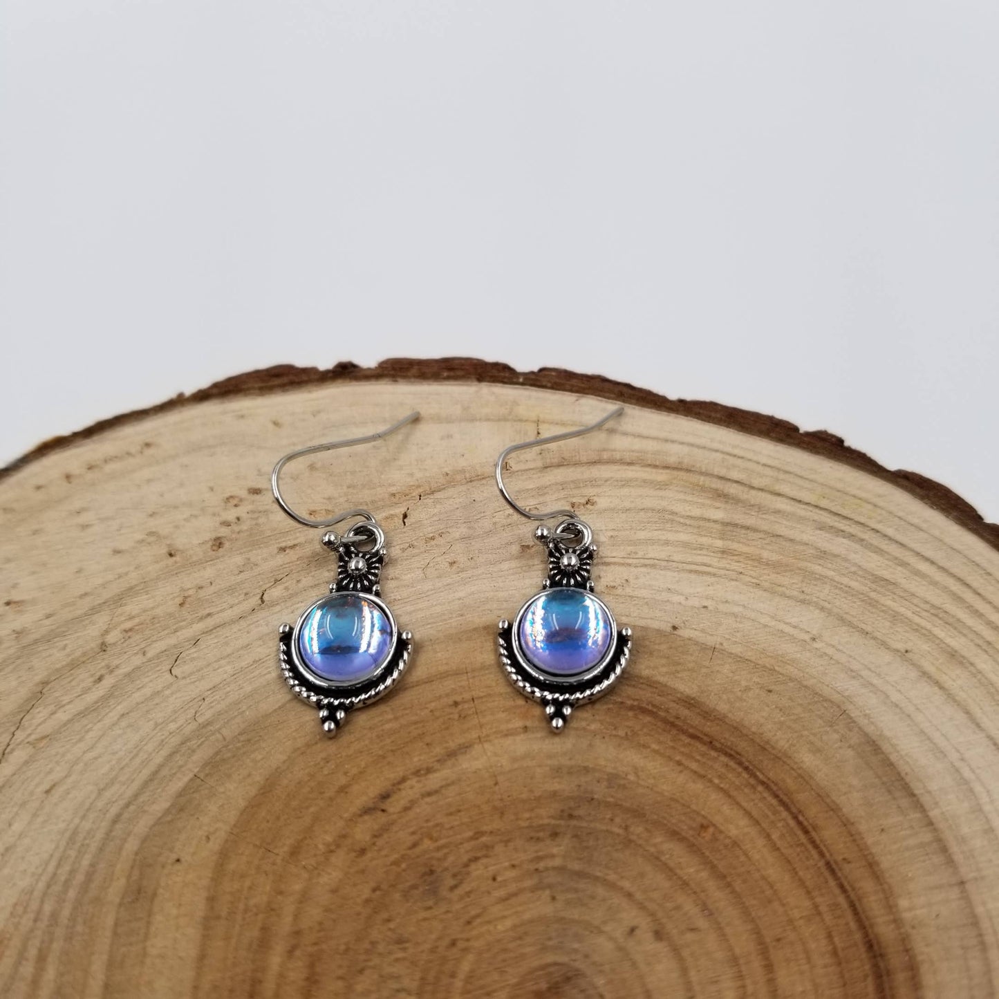 Moonstone Retro Earrings