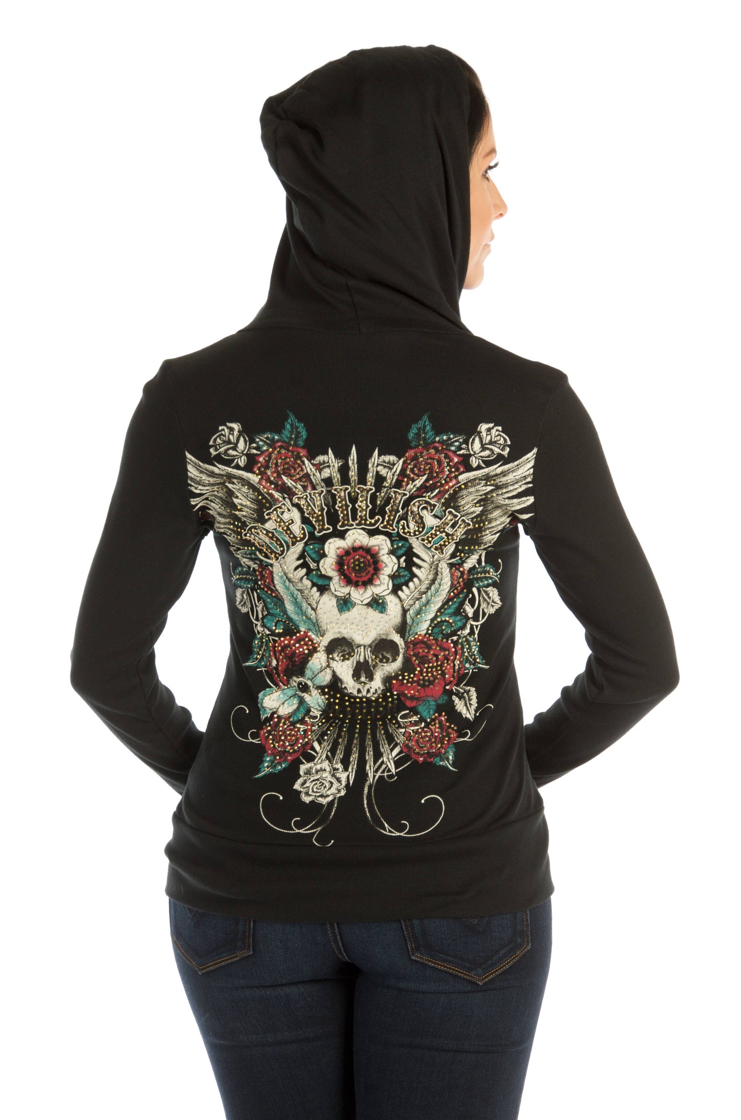 Liberty Wear Black Zipper hoodie