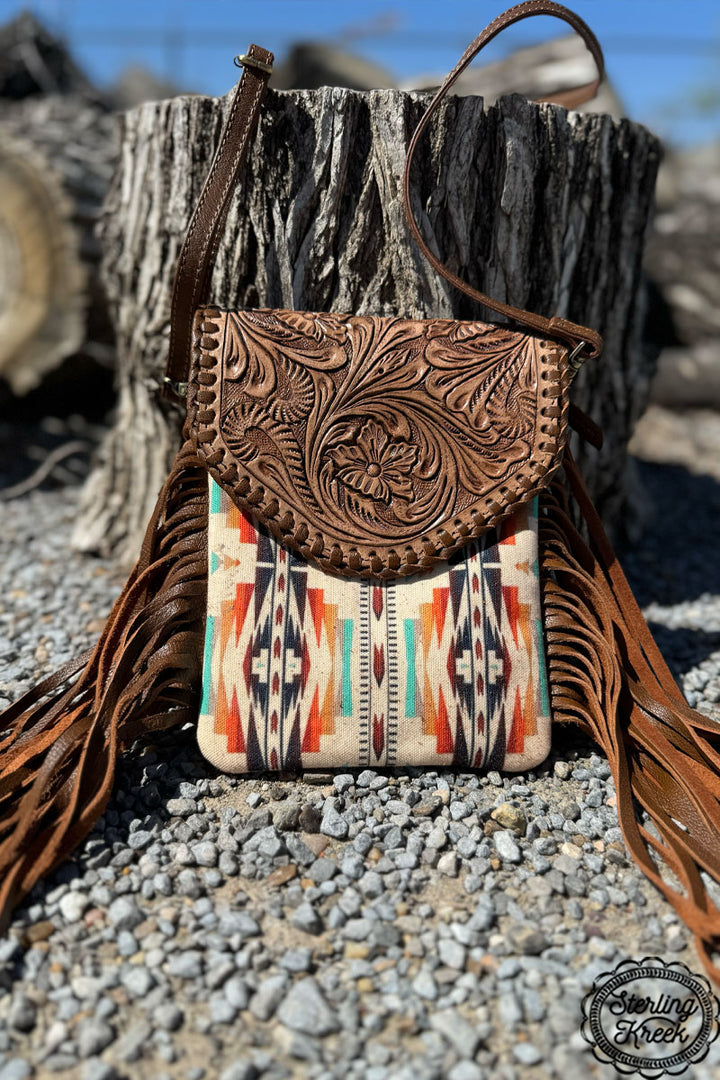 STERLING KREEK MANDALA BAY CROSSBODY BAG